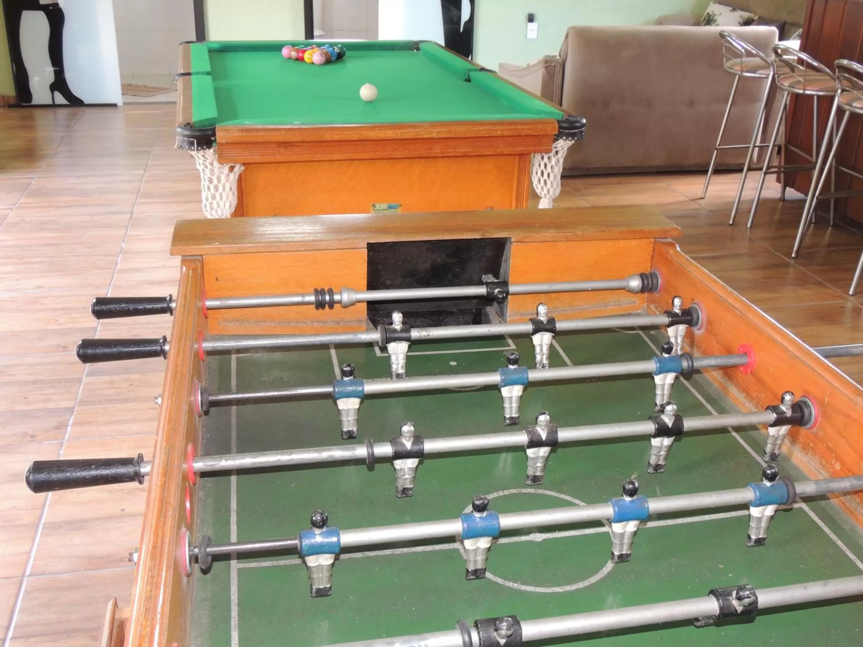 Game Room, Billiards in Pousada Caminho Dos Sinos