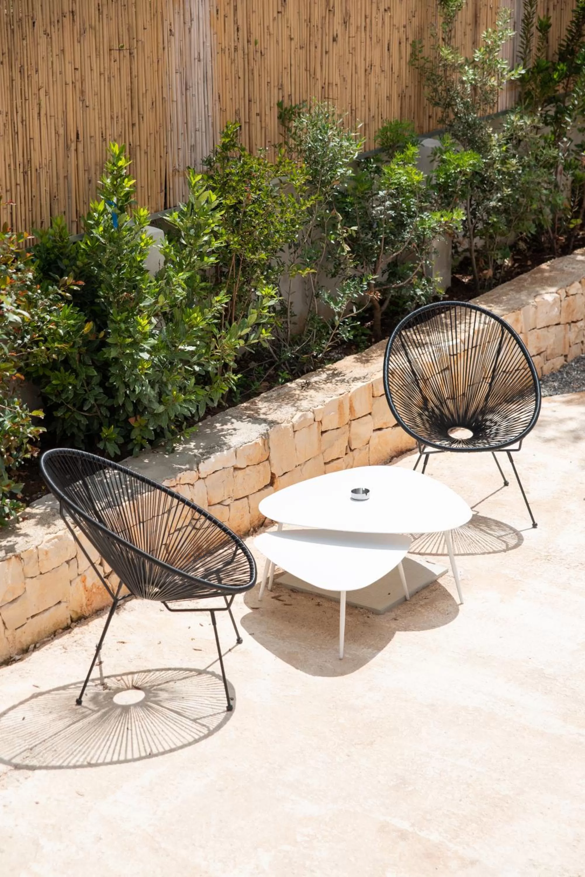 Patio in Lisetta Gardens Boutique & Suites