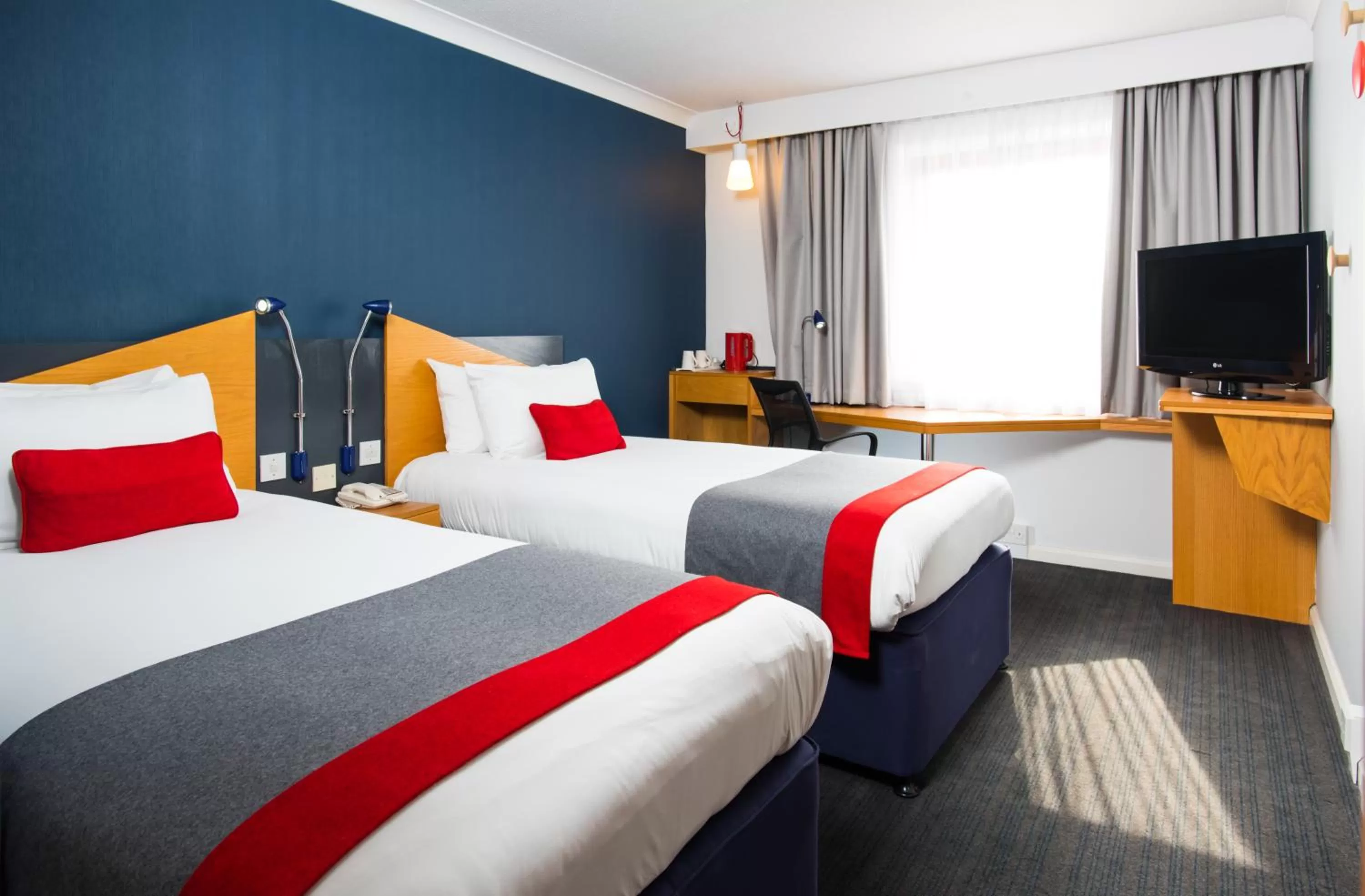 Twin Room in Holiday Inn Express Derby Pride Park, an IHG Hotel