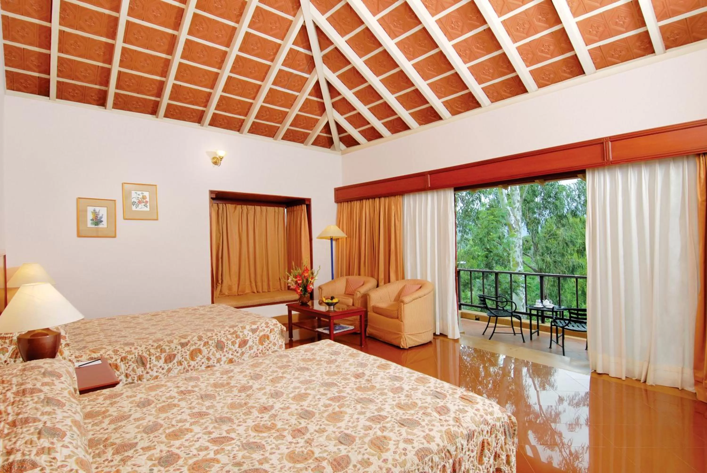 Photo of the whole room, Bed in Gateway Chikmagalur
