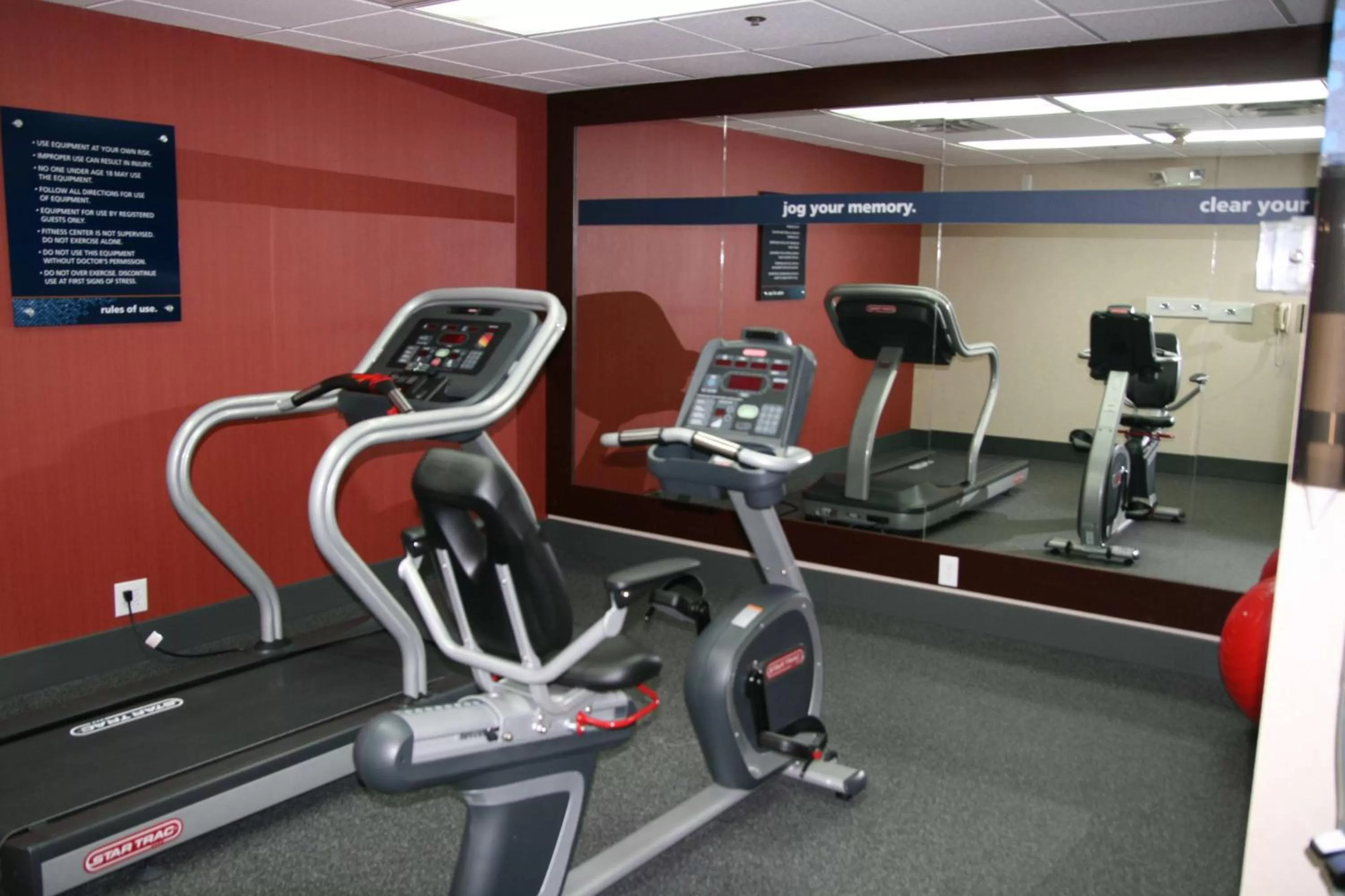 Fitness centre/facilities in Hampton Inn - Hillsville