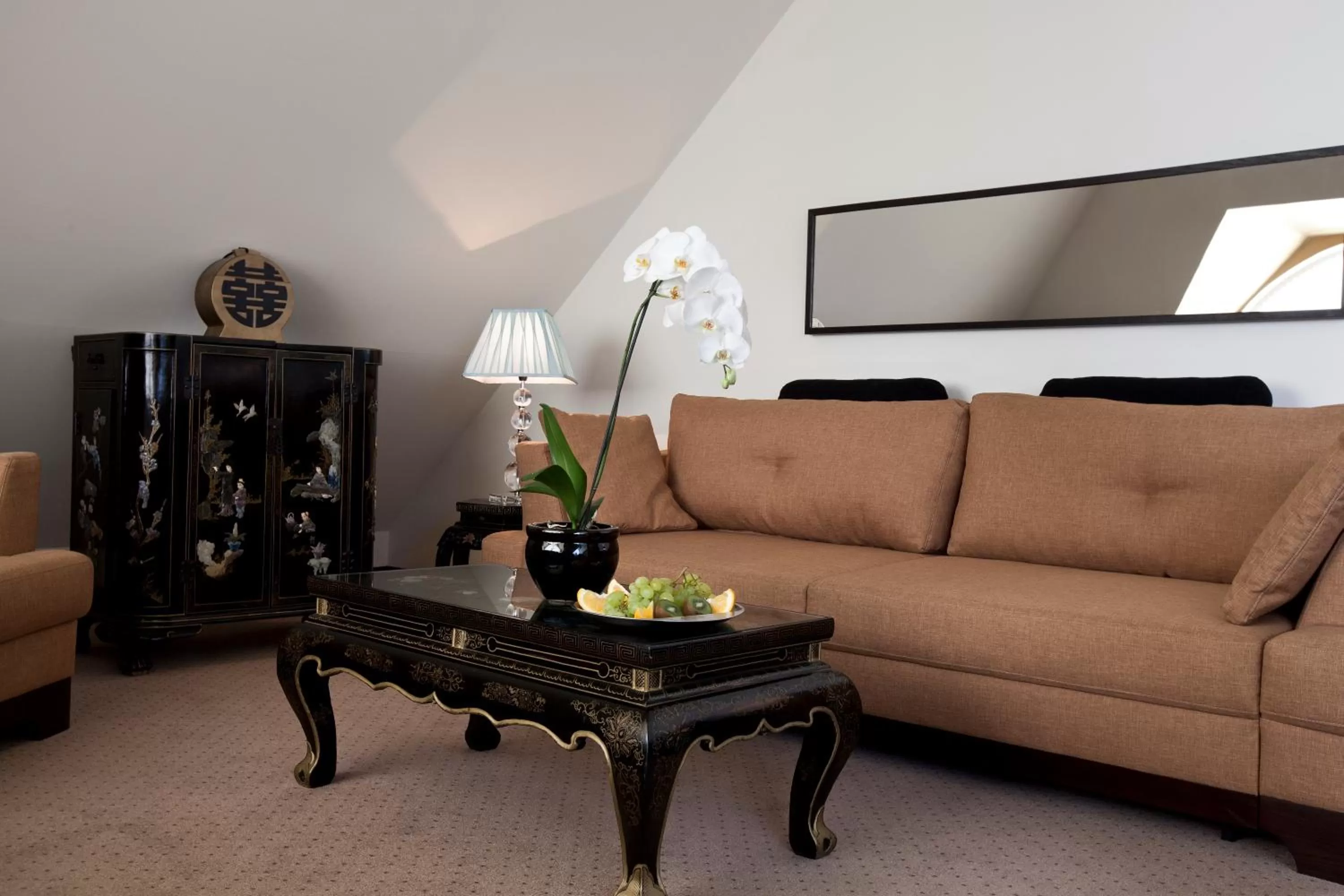 Living room, Seating Area in Hotel Zhong Hua