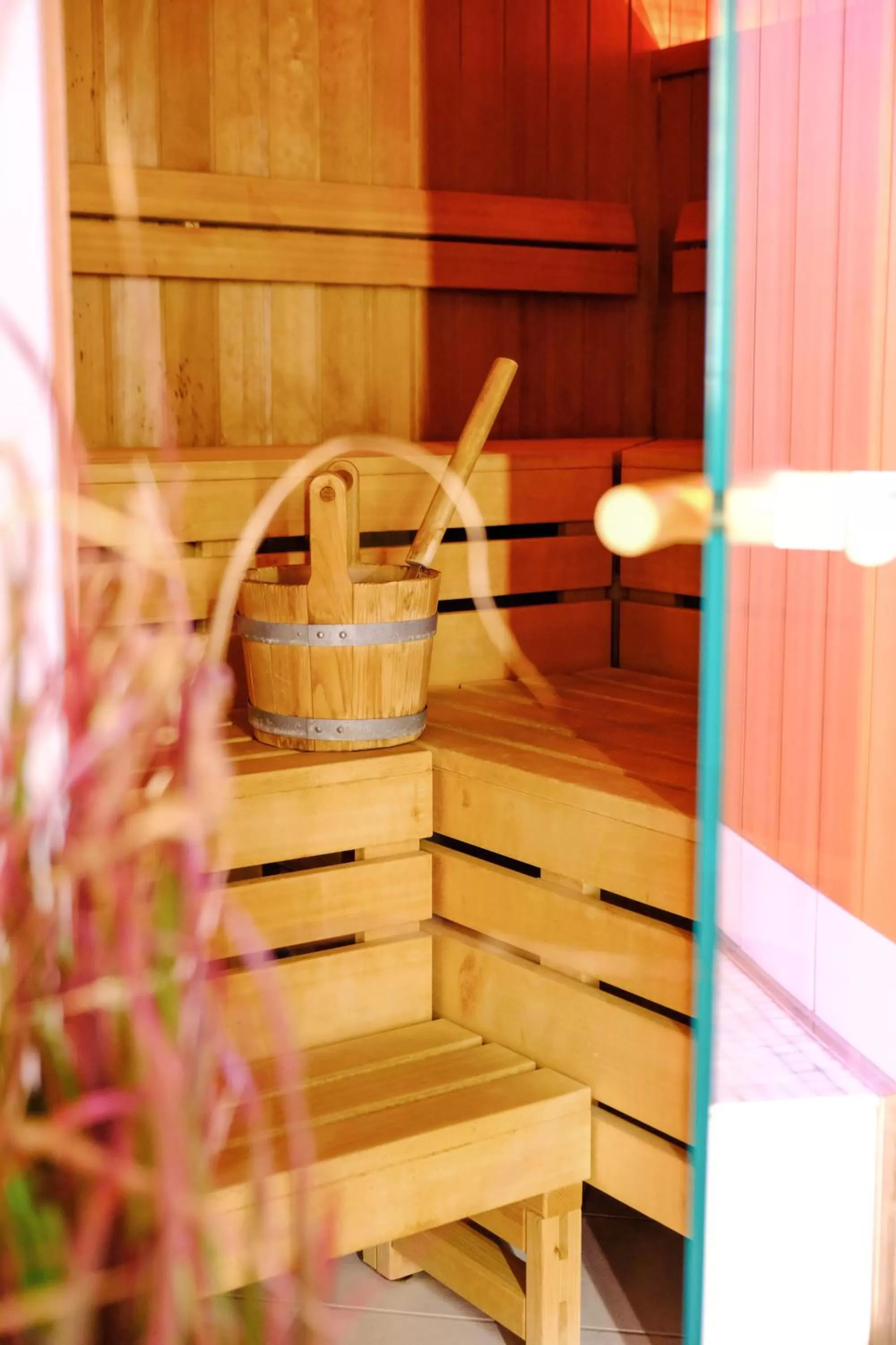Sauna in Seehotel Kastanienbaum