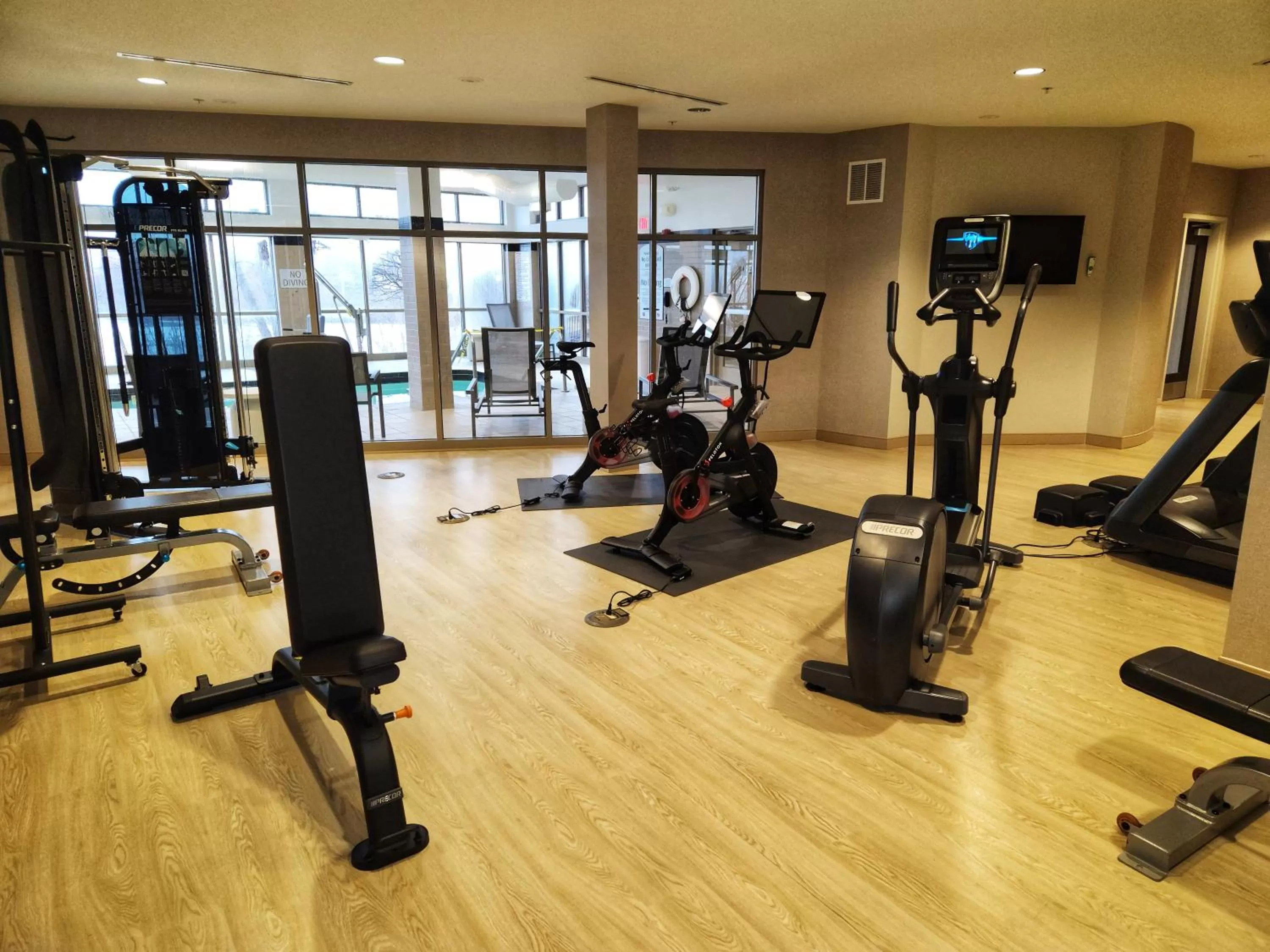 Fitness centre/facilities in Cambria Hotel Madison East