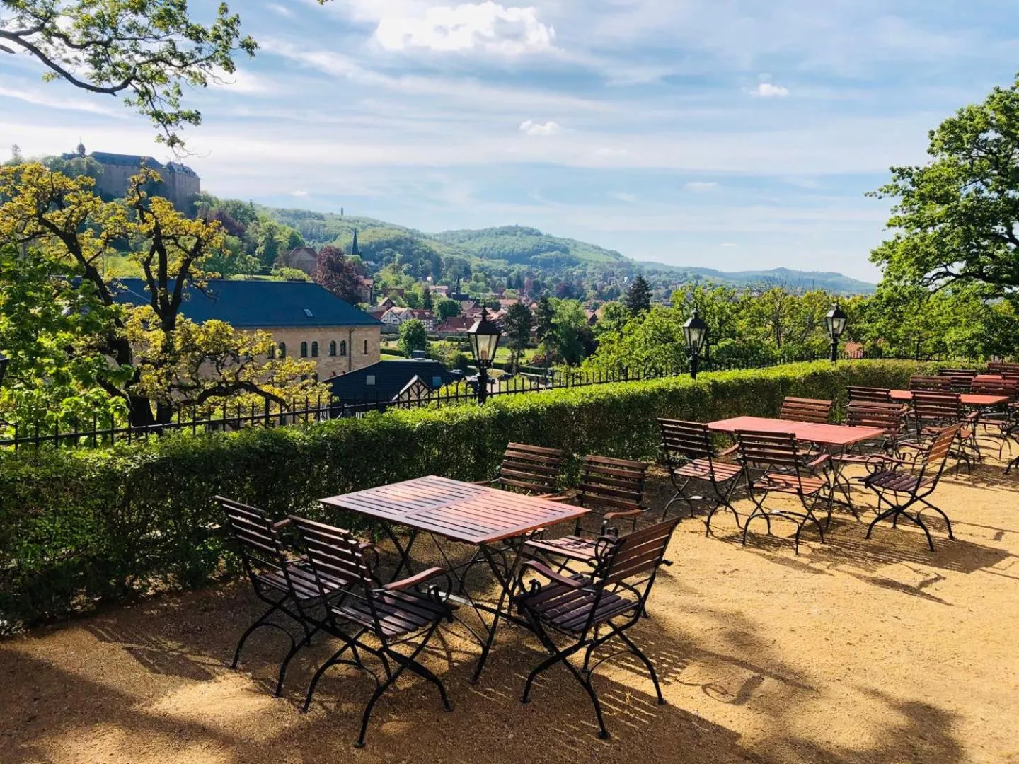 Balcony/Terrace in Hotel Villa Viktoria Luise