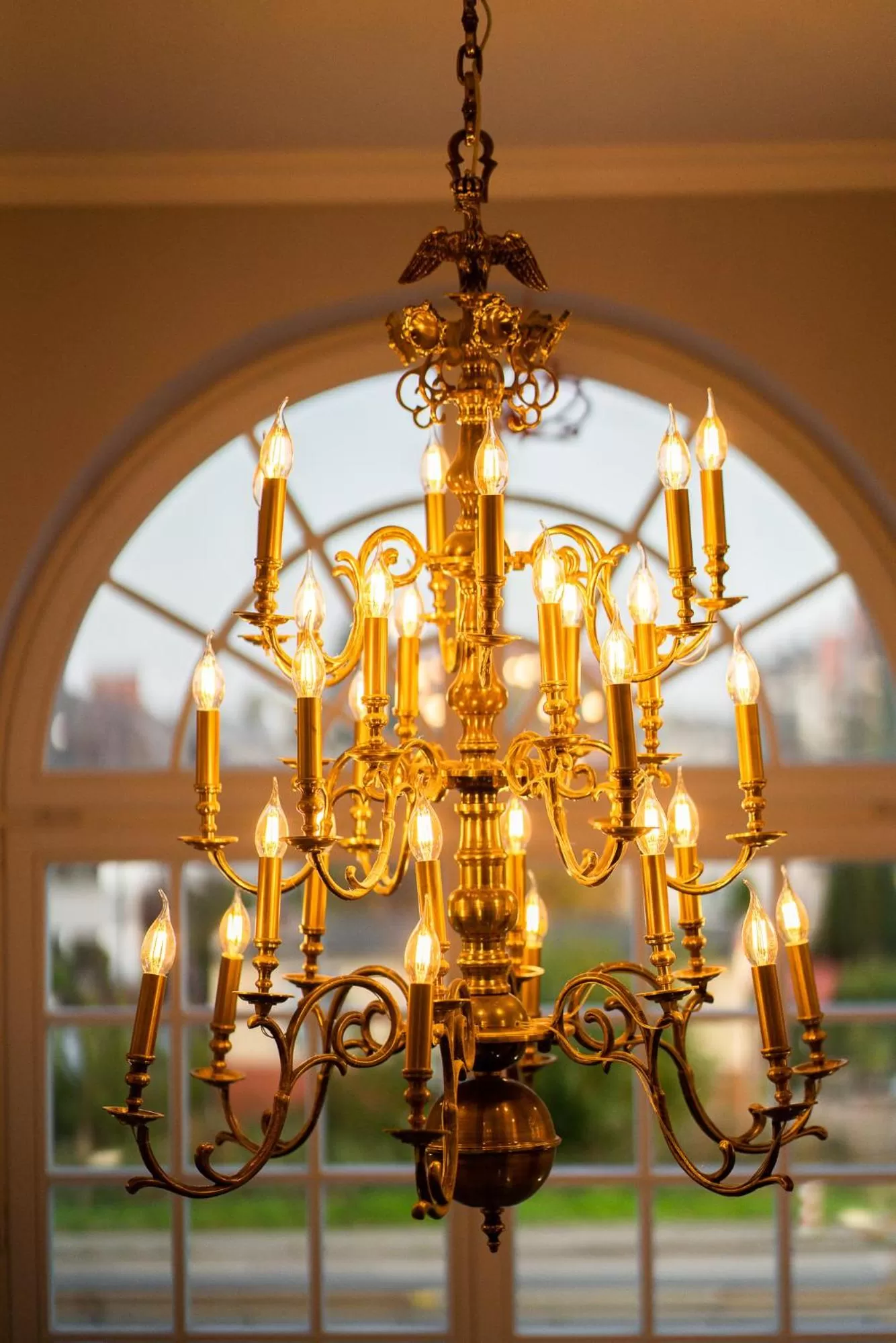 Decorative detail in Willa Krakowska