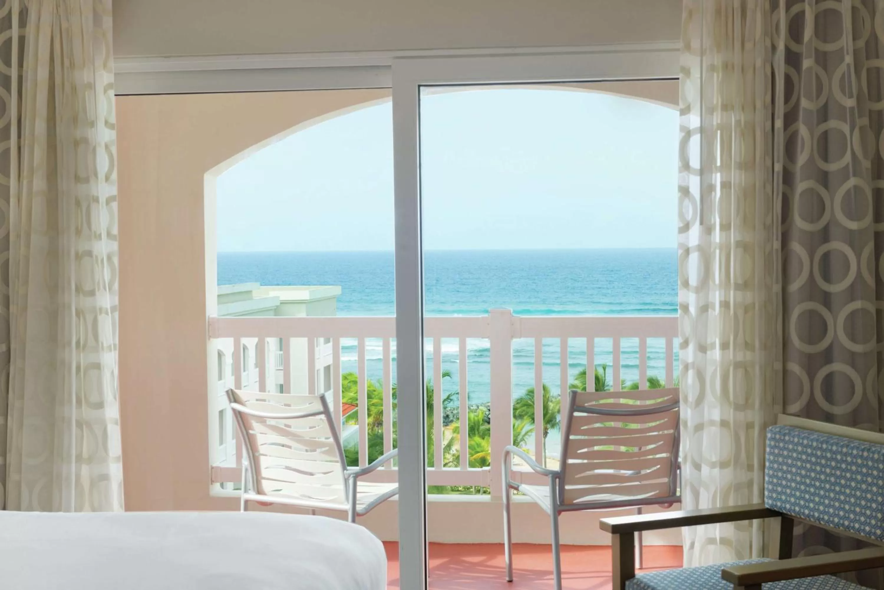 View (from property/room), Bed in Embassy Suites by Hilton Dorado del Mar Beach Resort