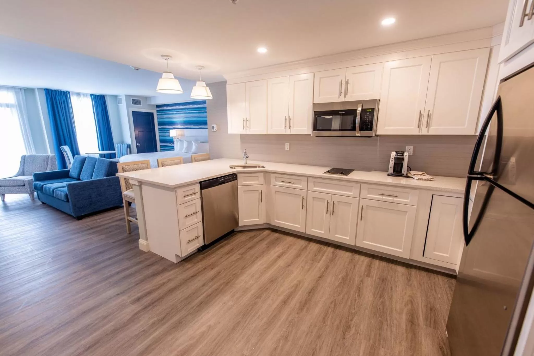 Kitchen or kitchenette in Hotel LBI