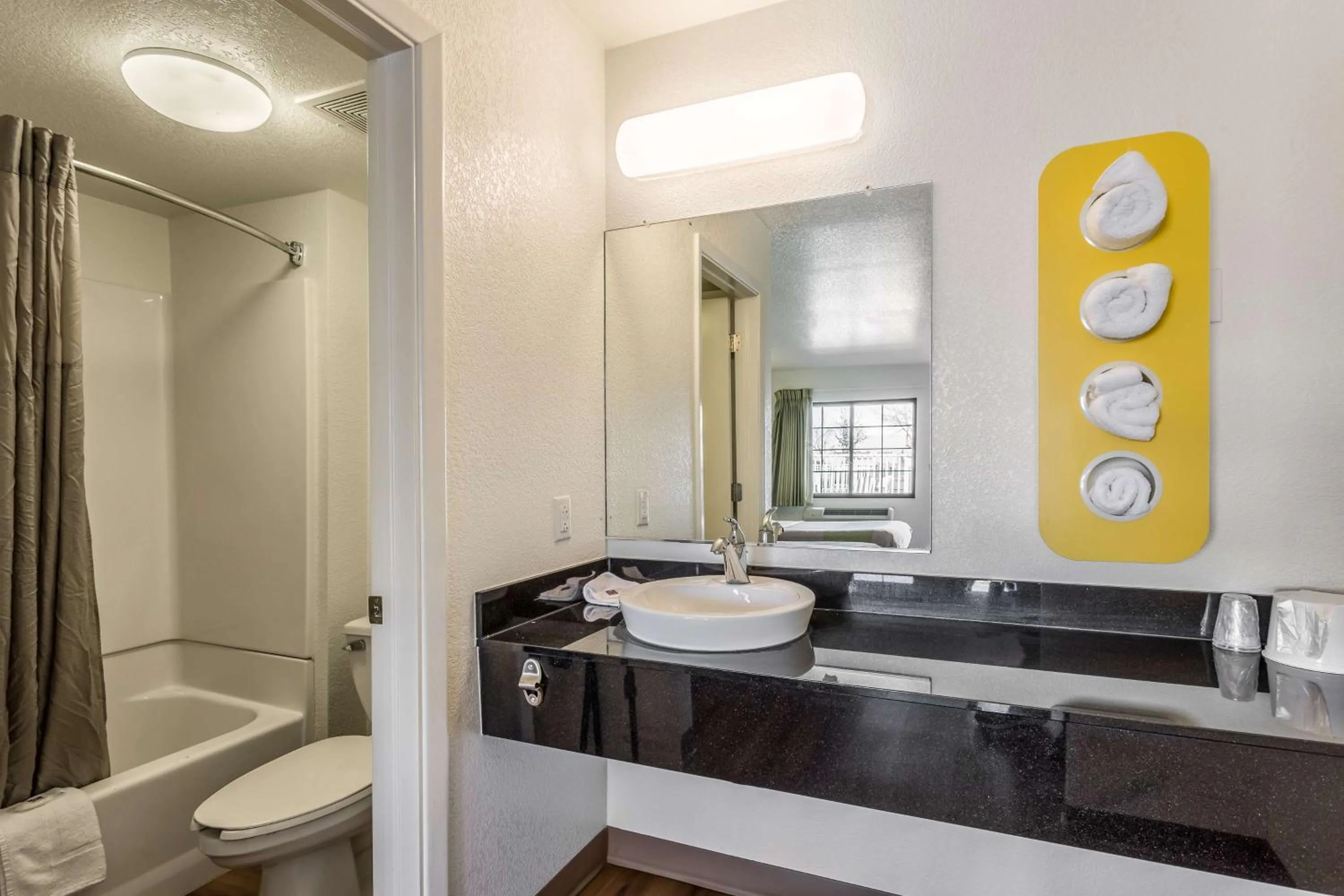 Shower in Motel 6-El Paso, TX - East