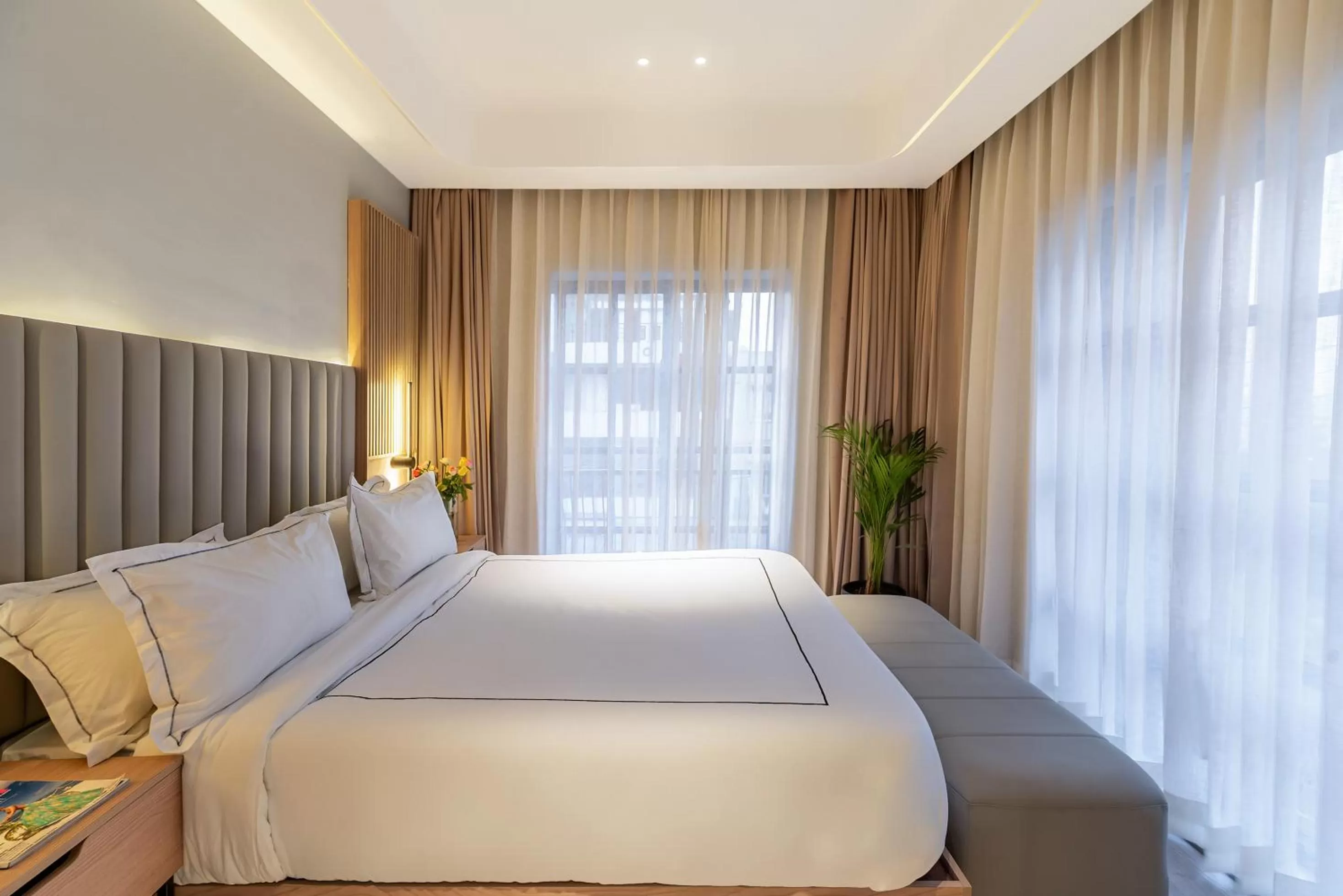 Bed in Downtown Prime A Premium Boutique Hotel Udaipur - My Downtown Hotels