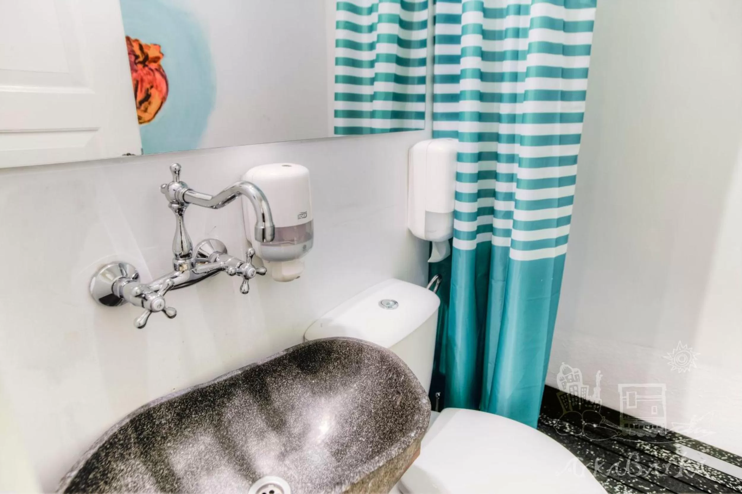 Toilet, Bathroom in ArkaBarka 2- Floating Dream Rooms and Apartments