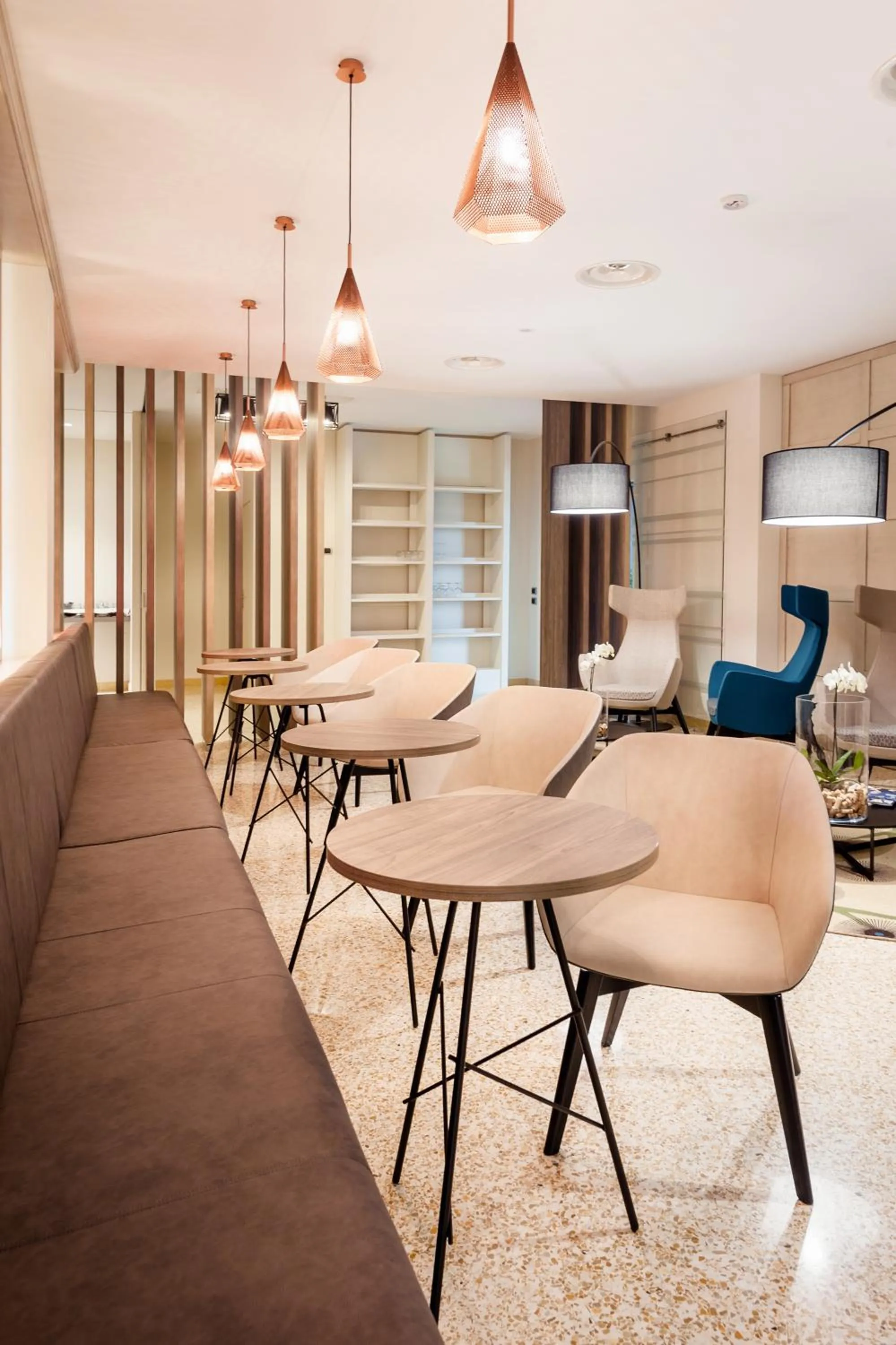 Communal lounge/ TV room in Hotel Corte Quadri