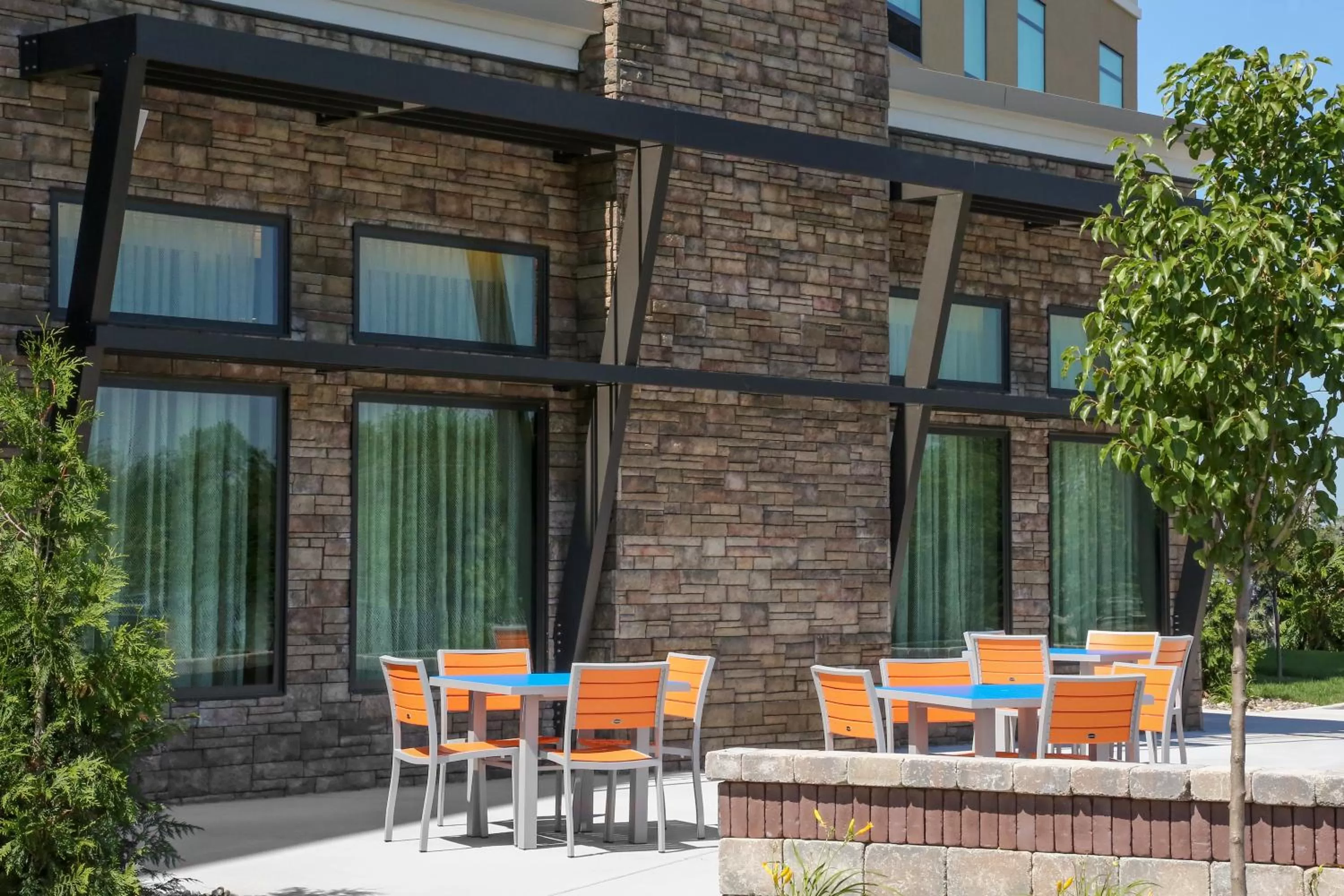 Patio in Holiday Inn Express Moline - Quad Cities Area by IHG
