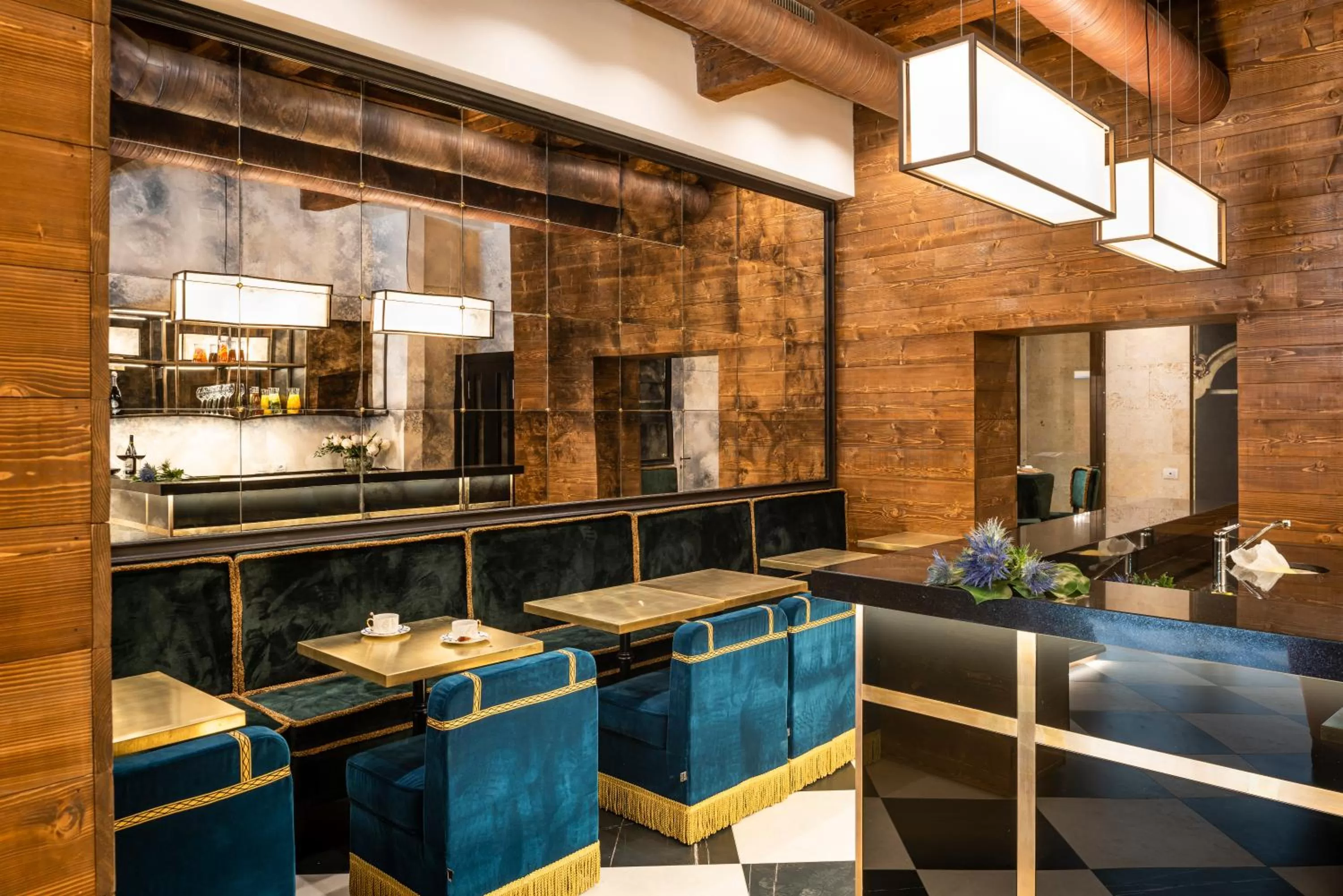 Lobby or reception in Corte Guelfa