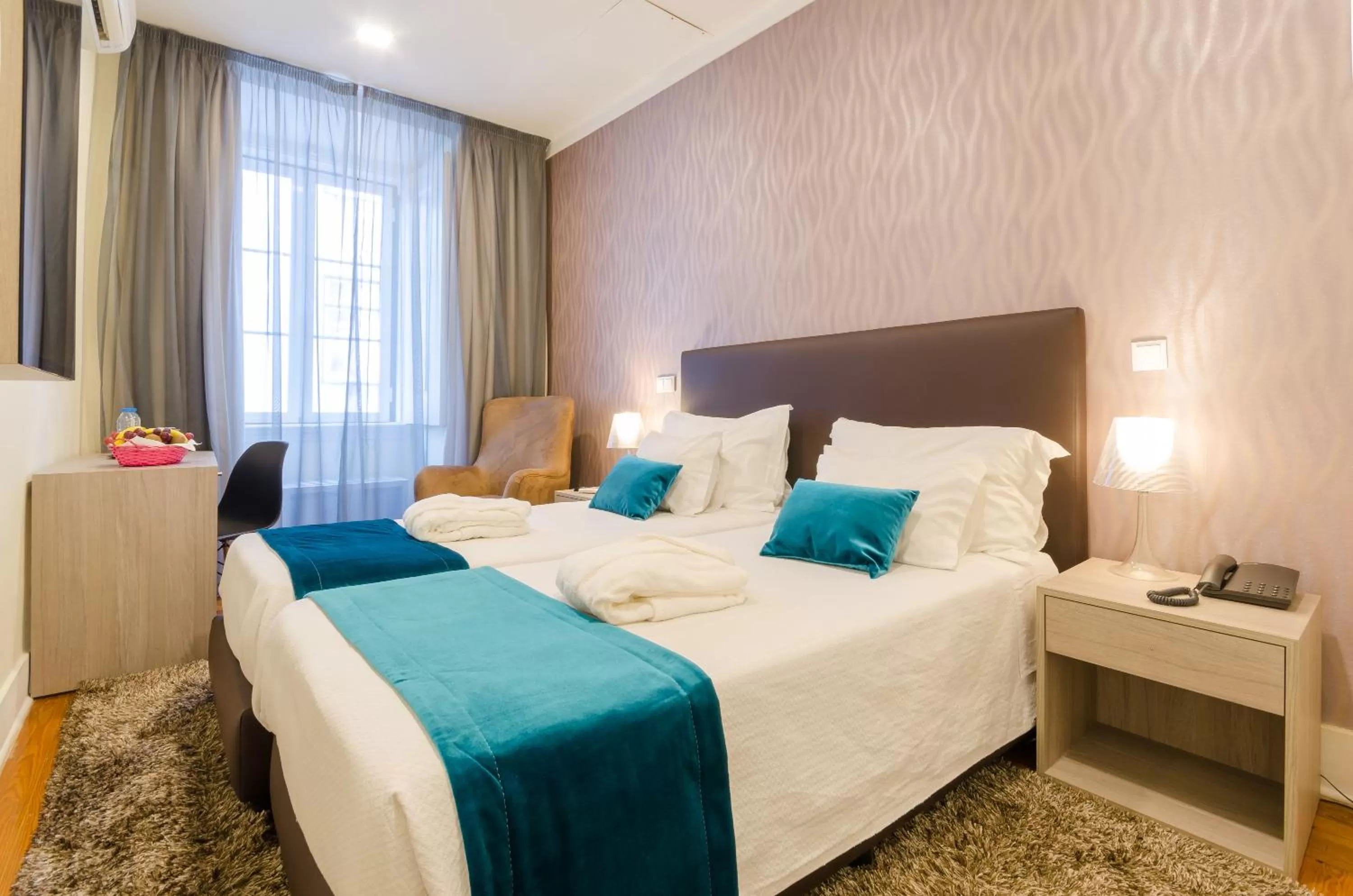 Bedroom, Bed in Hotel INN Rossio