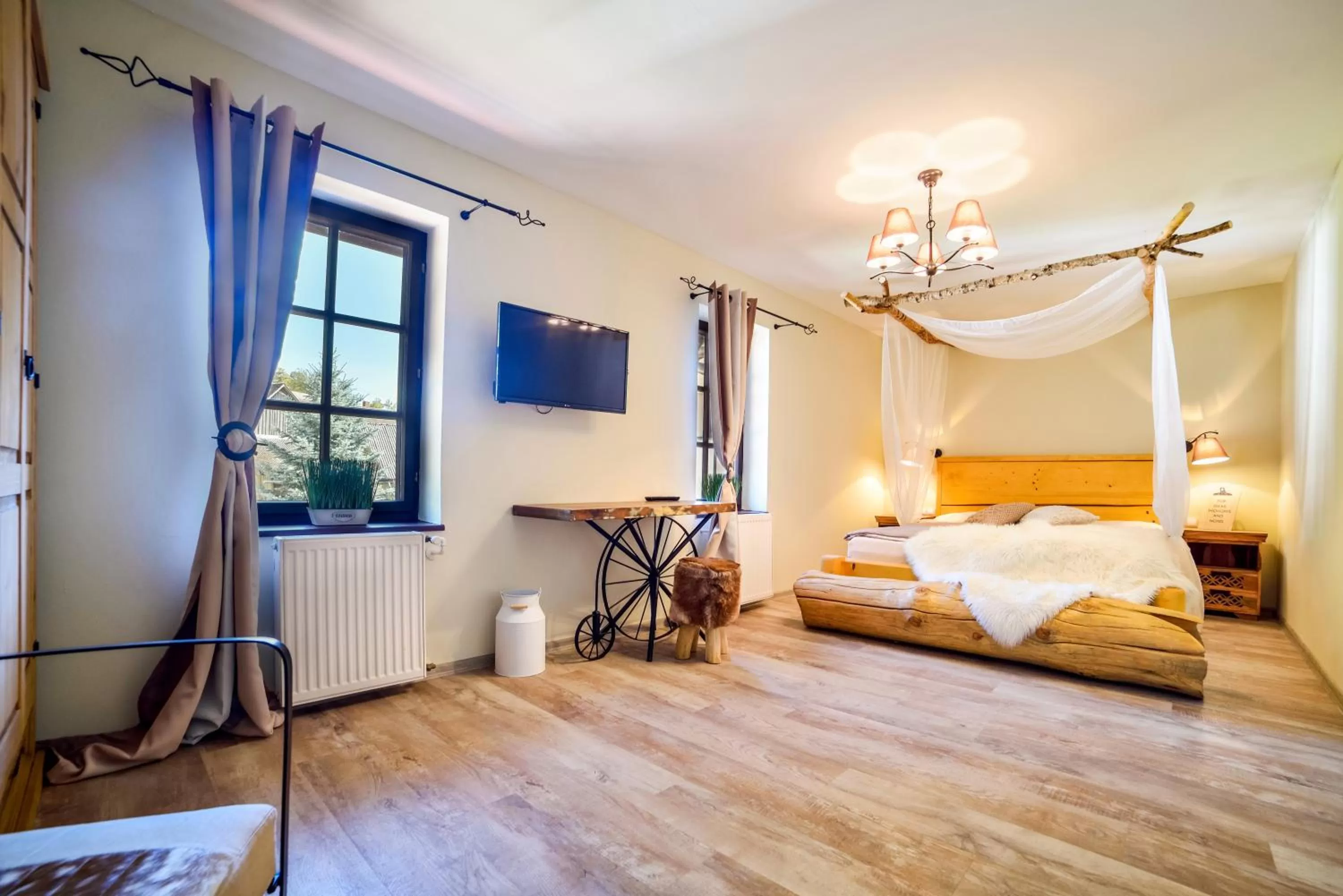 Bed in Resort Mlýn Černovice