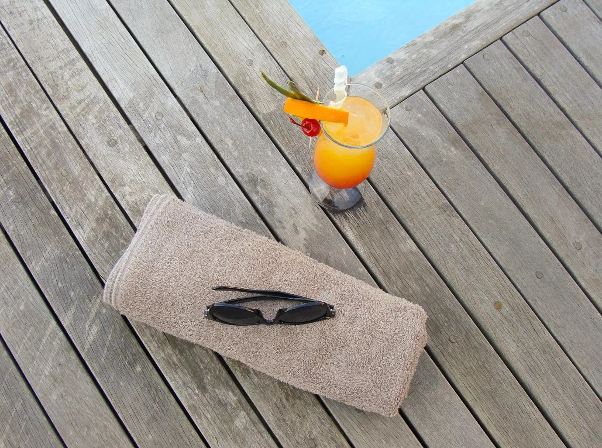 Drinks in Endless Horizons Boutique Hotel