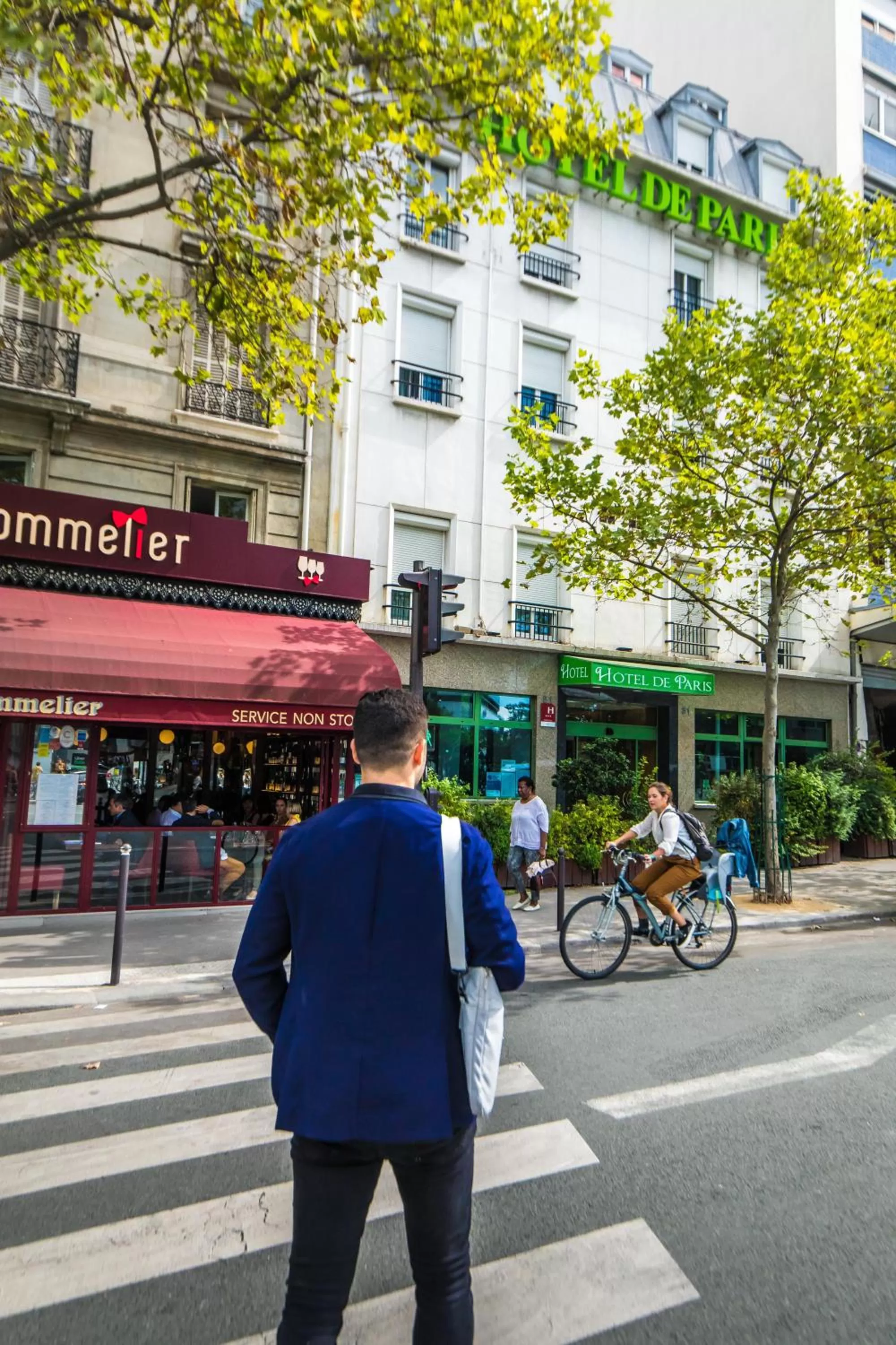 Facade/entrance in HOTEL DE PARIS MONTPARNASSE