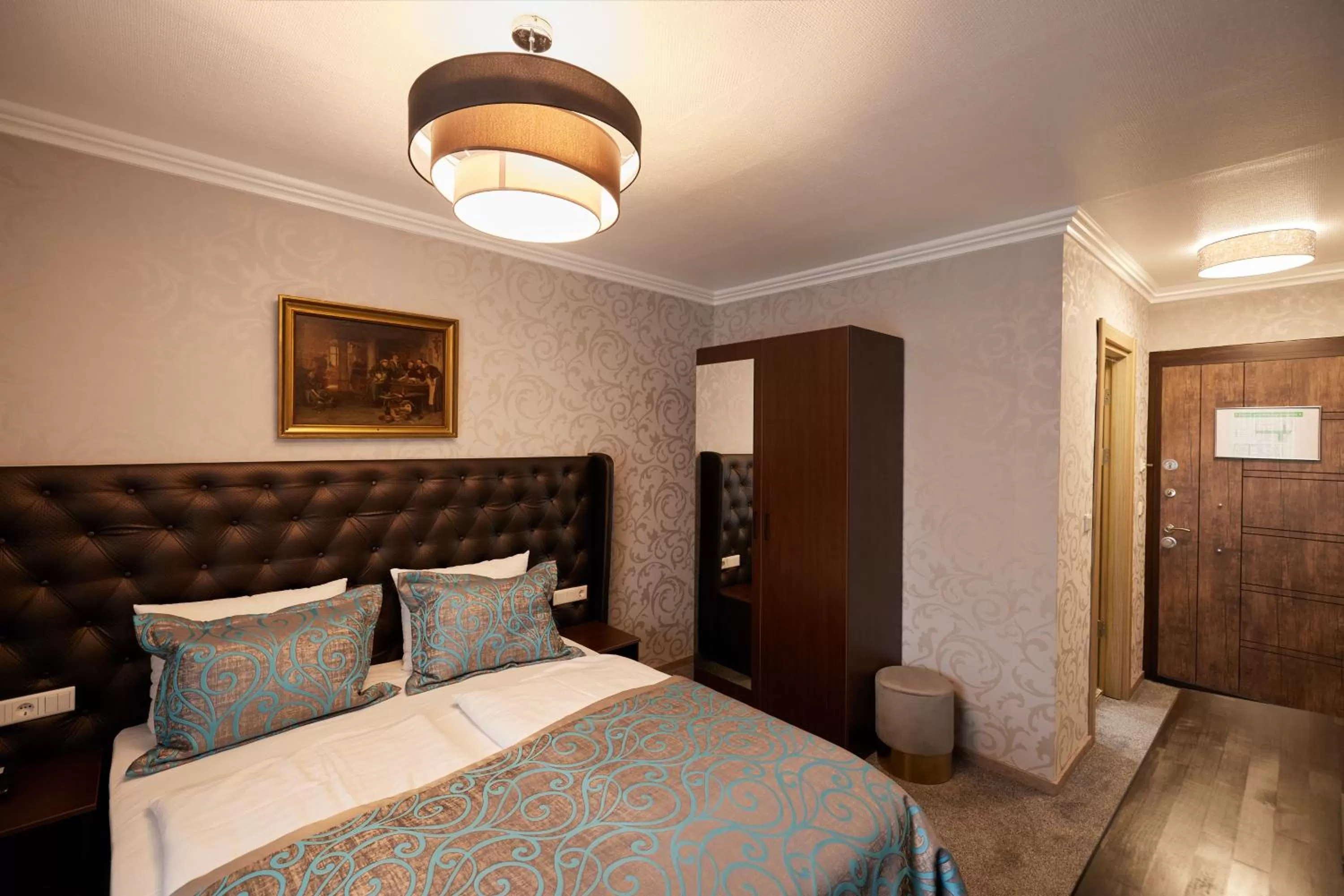 Bed in Atlas Posthotel