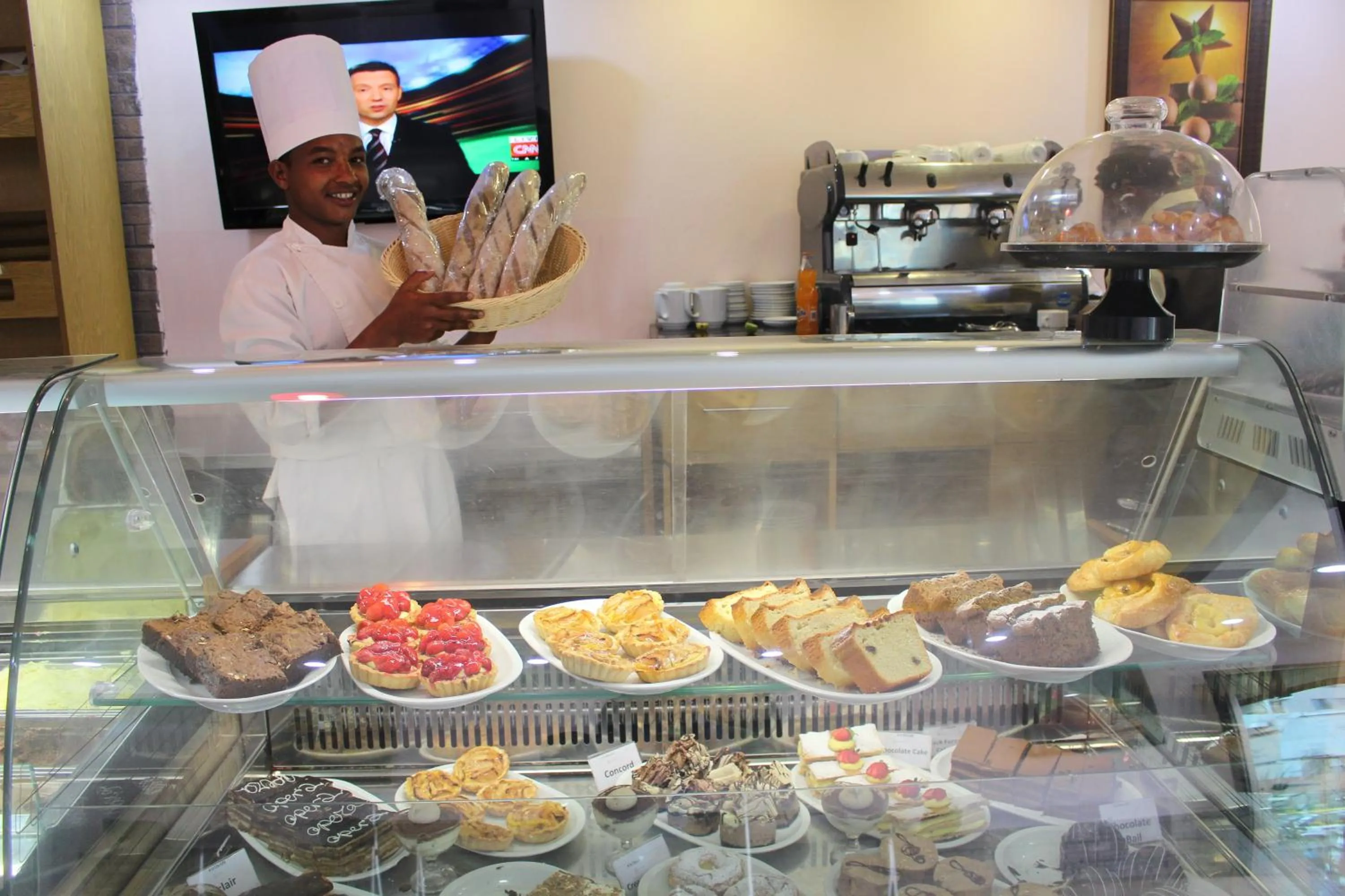 Food in Saro Maria Hotel