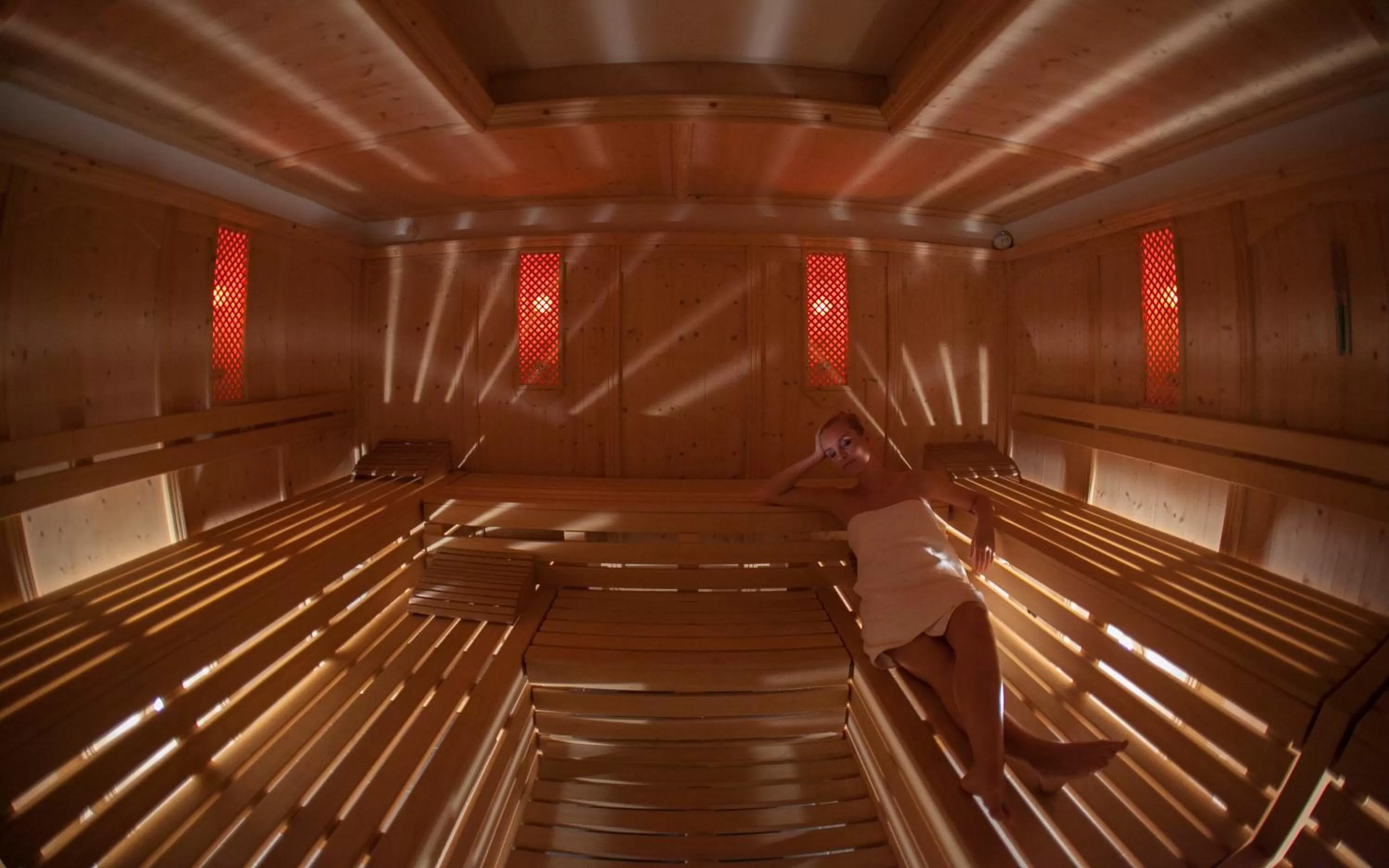 Spa and wellness centre/facilities in Hotel Tirolerhof 4 Sterne Superior