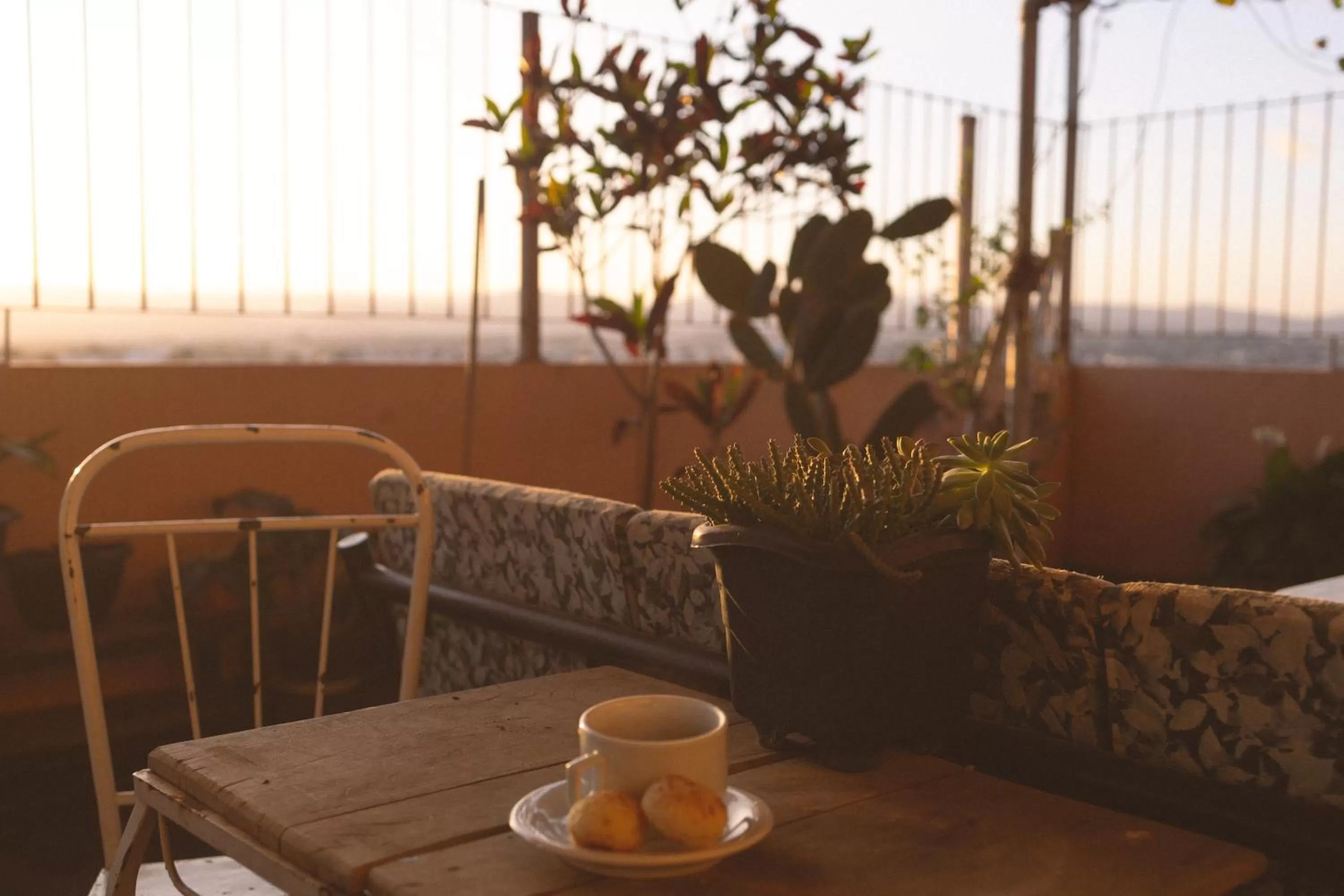 Seating area in Libero Hotel