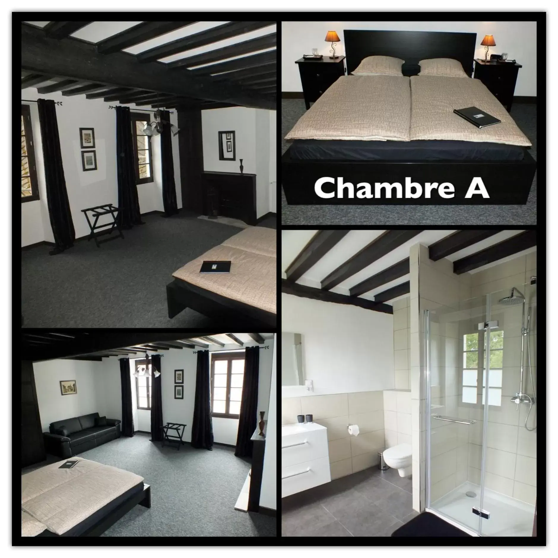 Quadruple Room in B&B Au Moulin 1771 Quadruple Room in B&B Au Moulin 1771