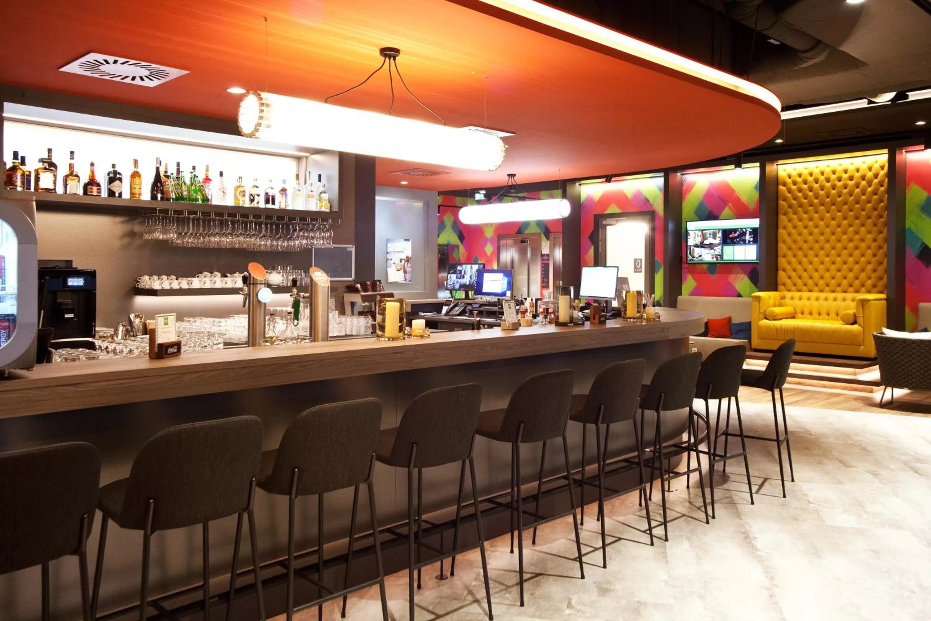 Lounge or bar in ibis Styles Parndorf Neusiedler See