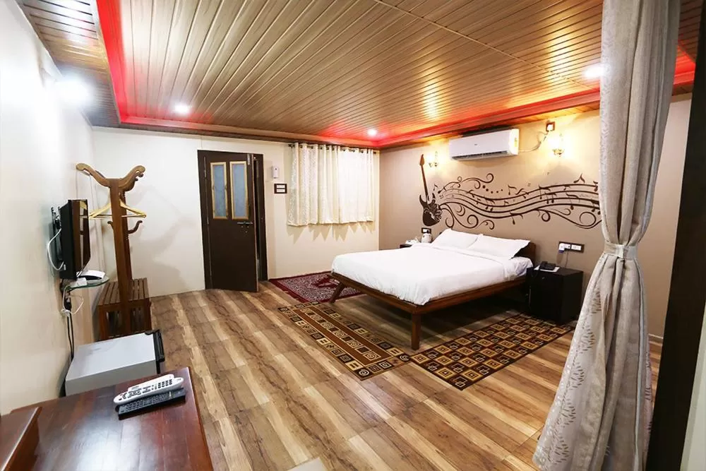 Bedroom in Vedi Farm A Mountain Resort