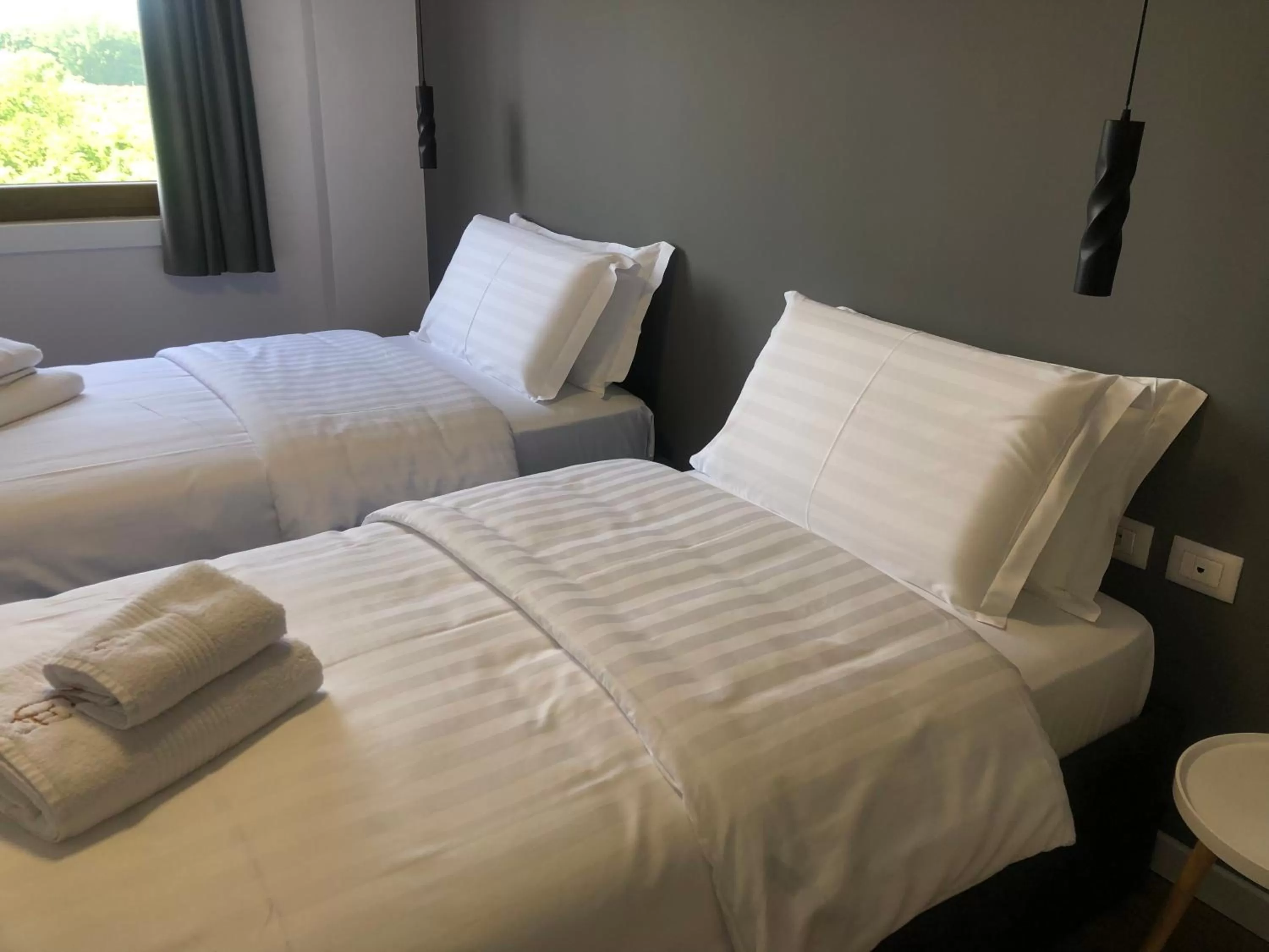 Bed in Grand Hotel Pogradec