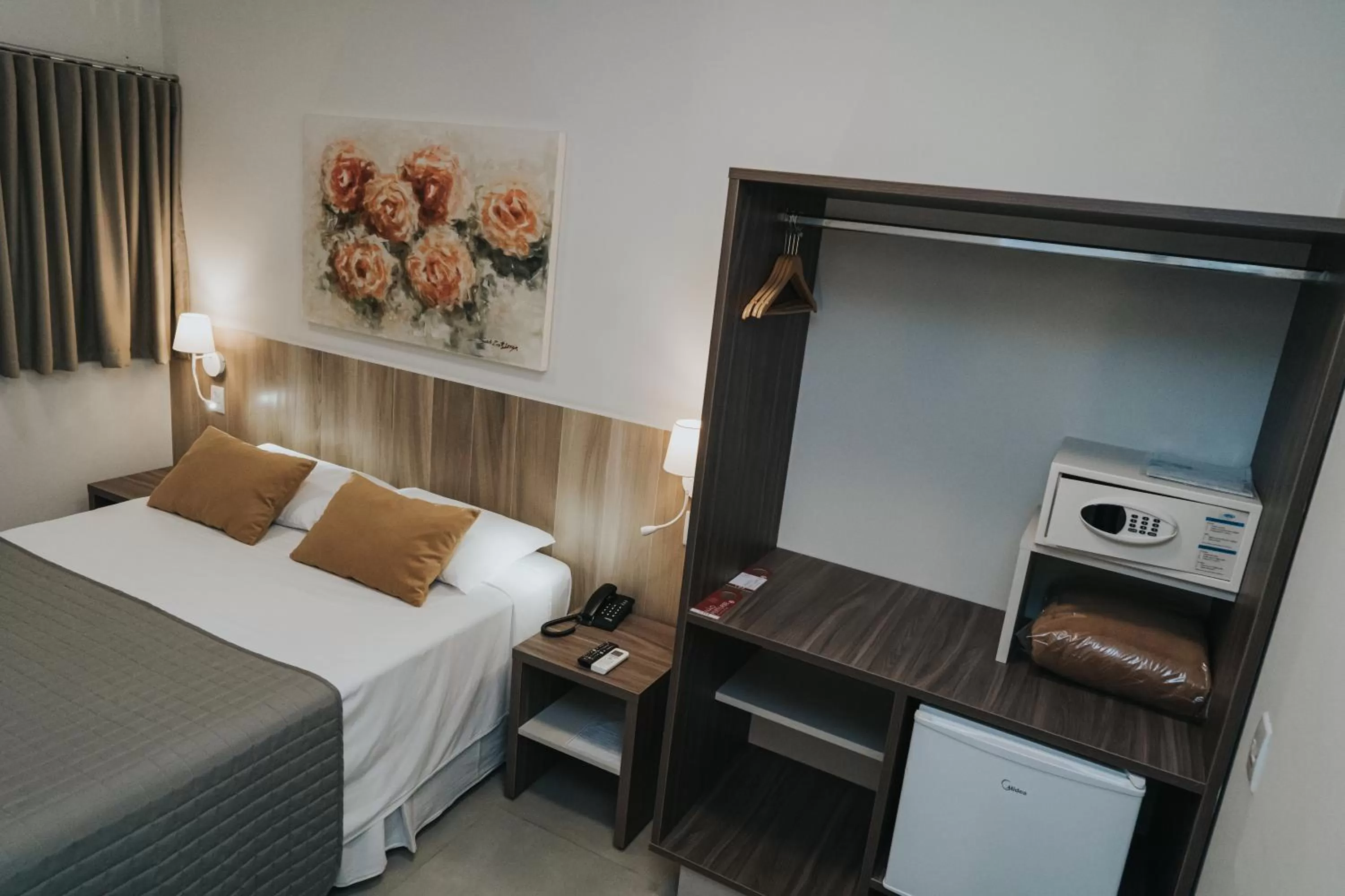 Bed in Portal Hotel Mogi Mirim