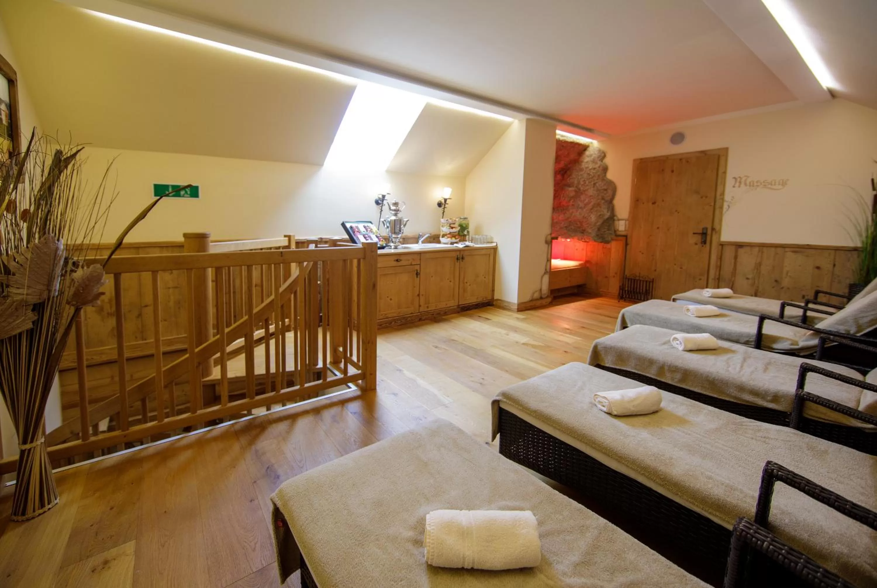 Spa and wellness centre/facilities in Panorama Hotel Gasthof Leidingerhof