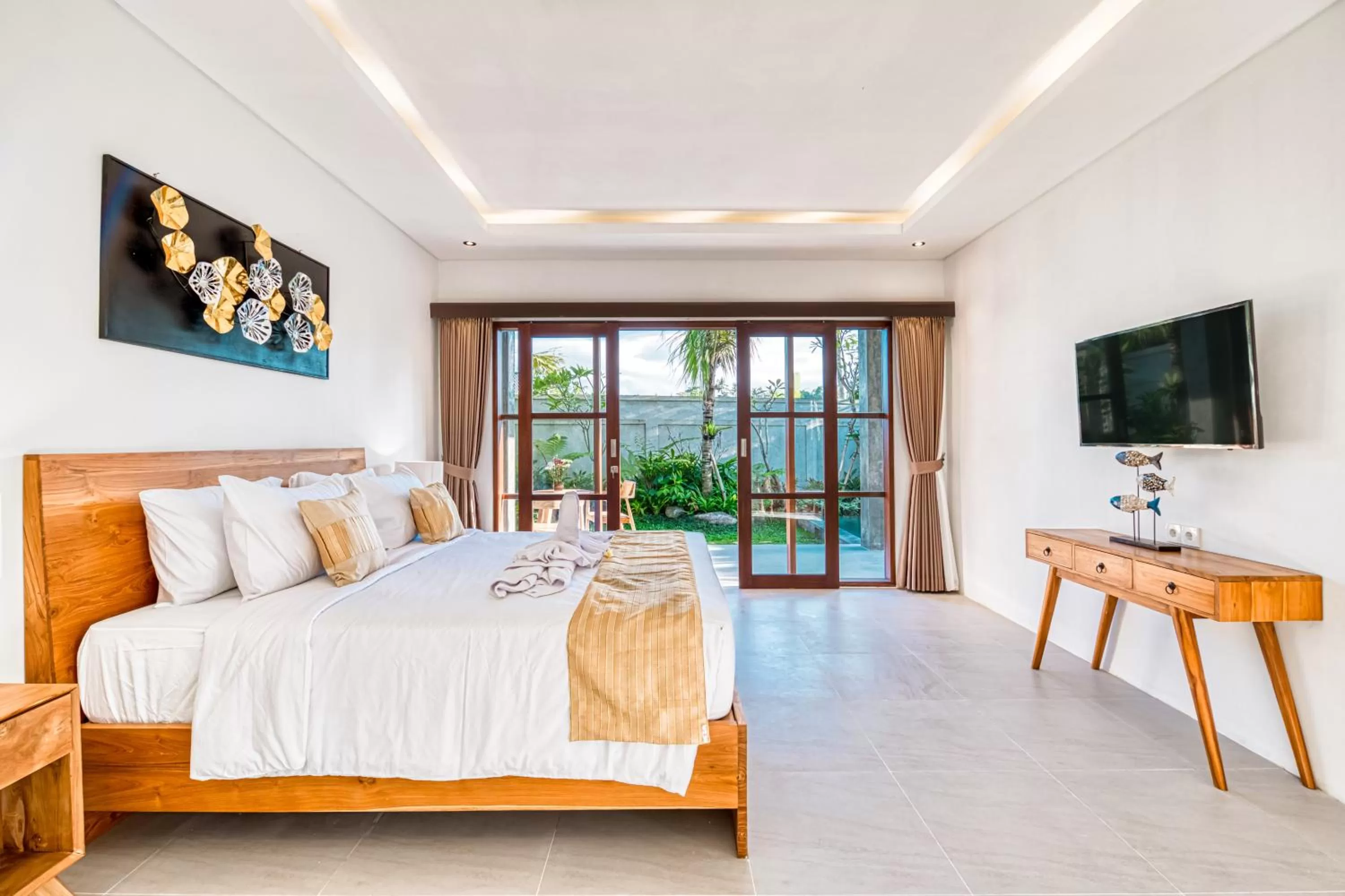 Photo of the whole room, Bed in Villa Mirah Ubud