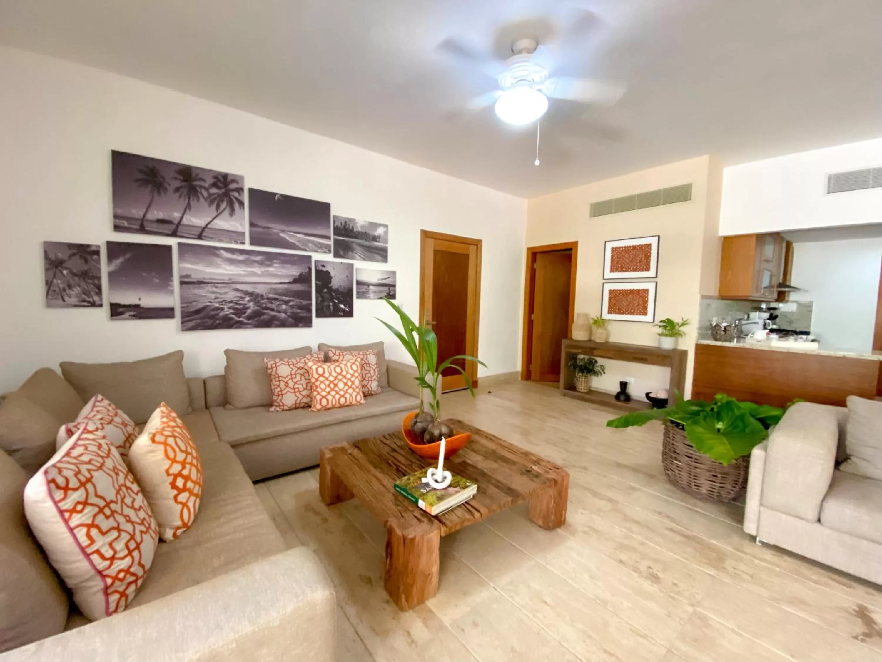 Living room in Xeliter Balcones del Atlantico - Las Terrenas