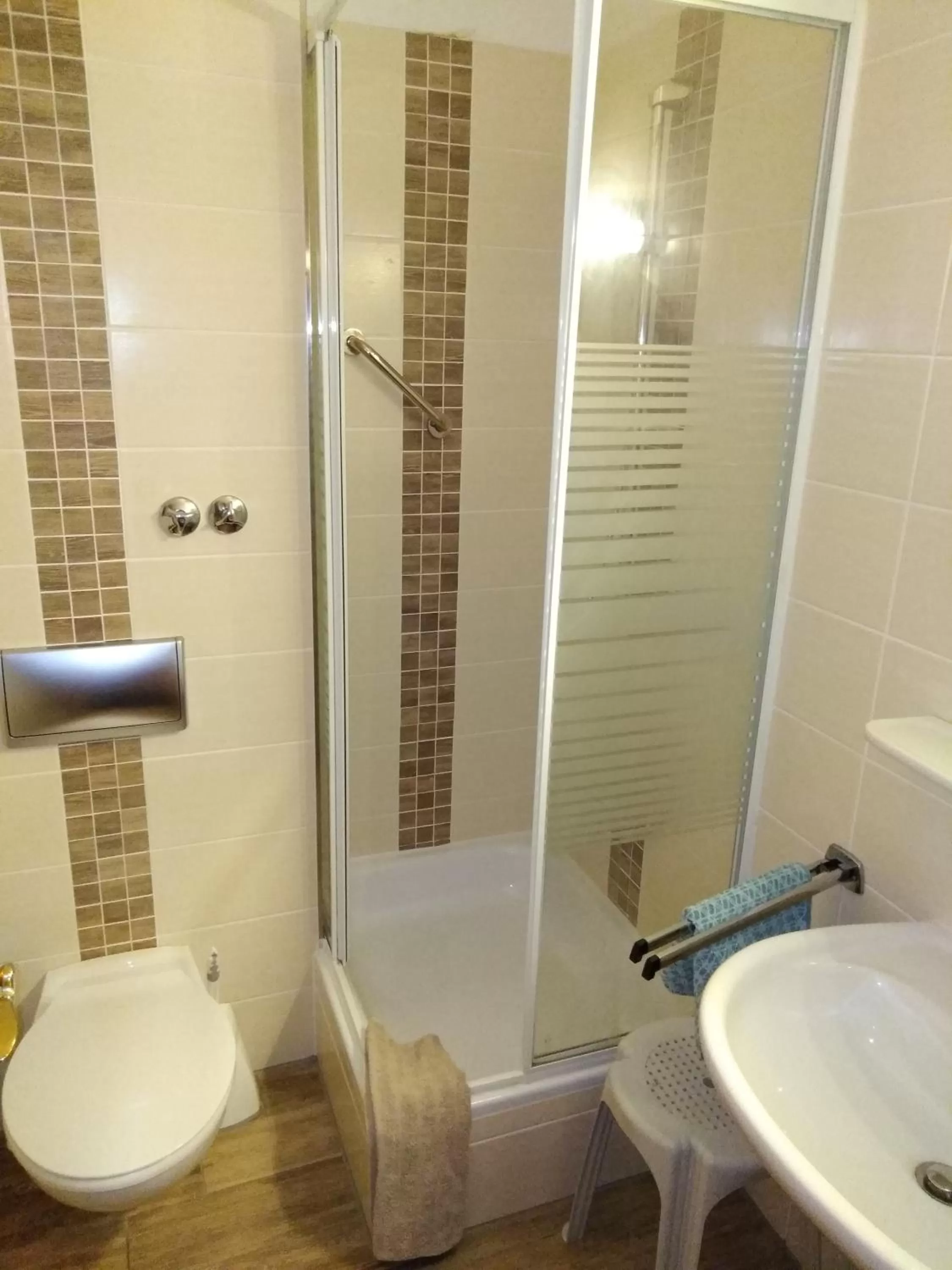 Bathroom in Hotel Stadt Lügde