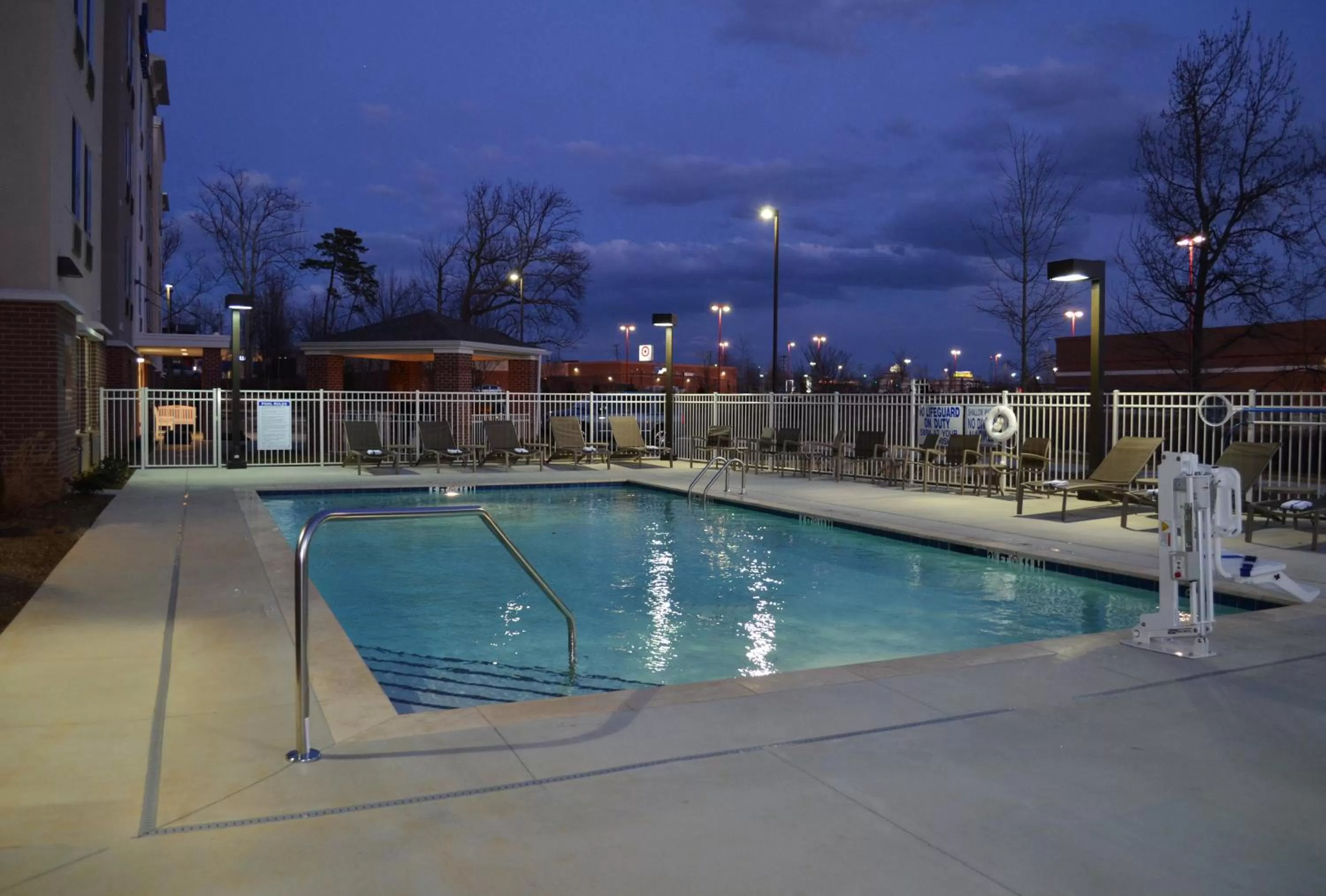 Swimming pool in Candlewood Suites Greenville by IHG