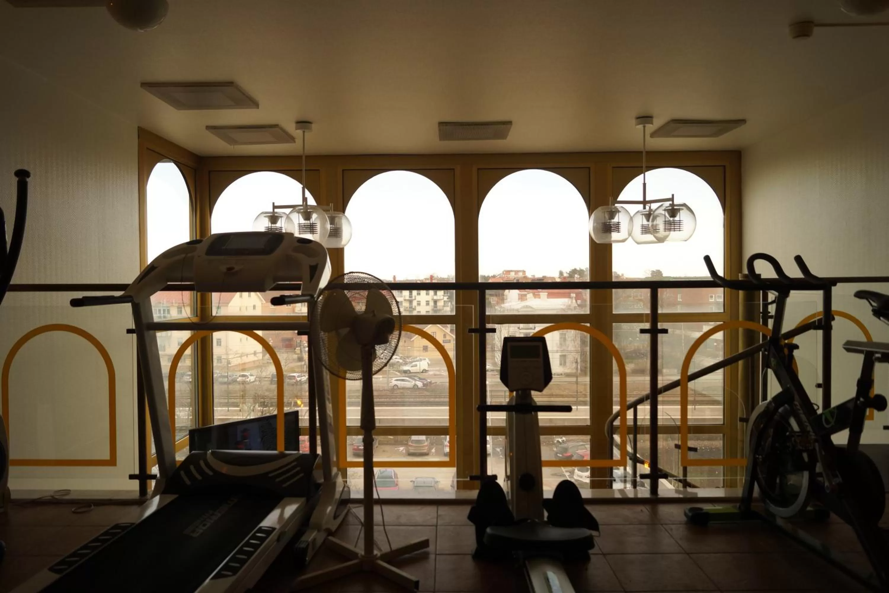 Fitness centre/facilities in Kumla Hotel