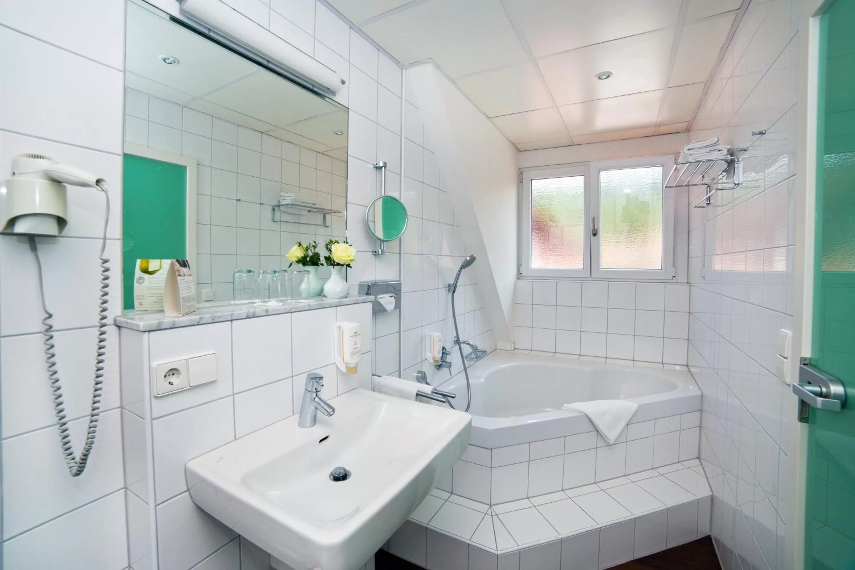 Bathroom in Stadthotel Freiburg Kolping Hotels & Resorts