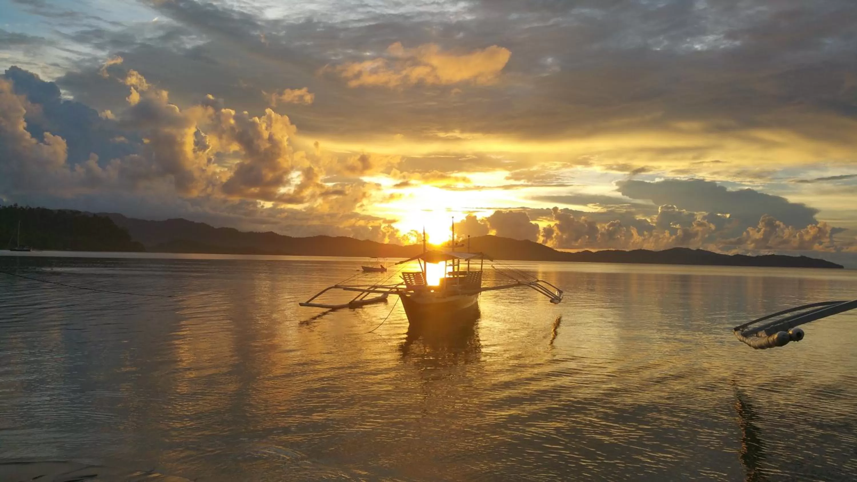 Sunset in Rubin Resort