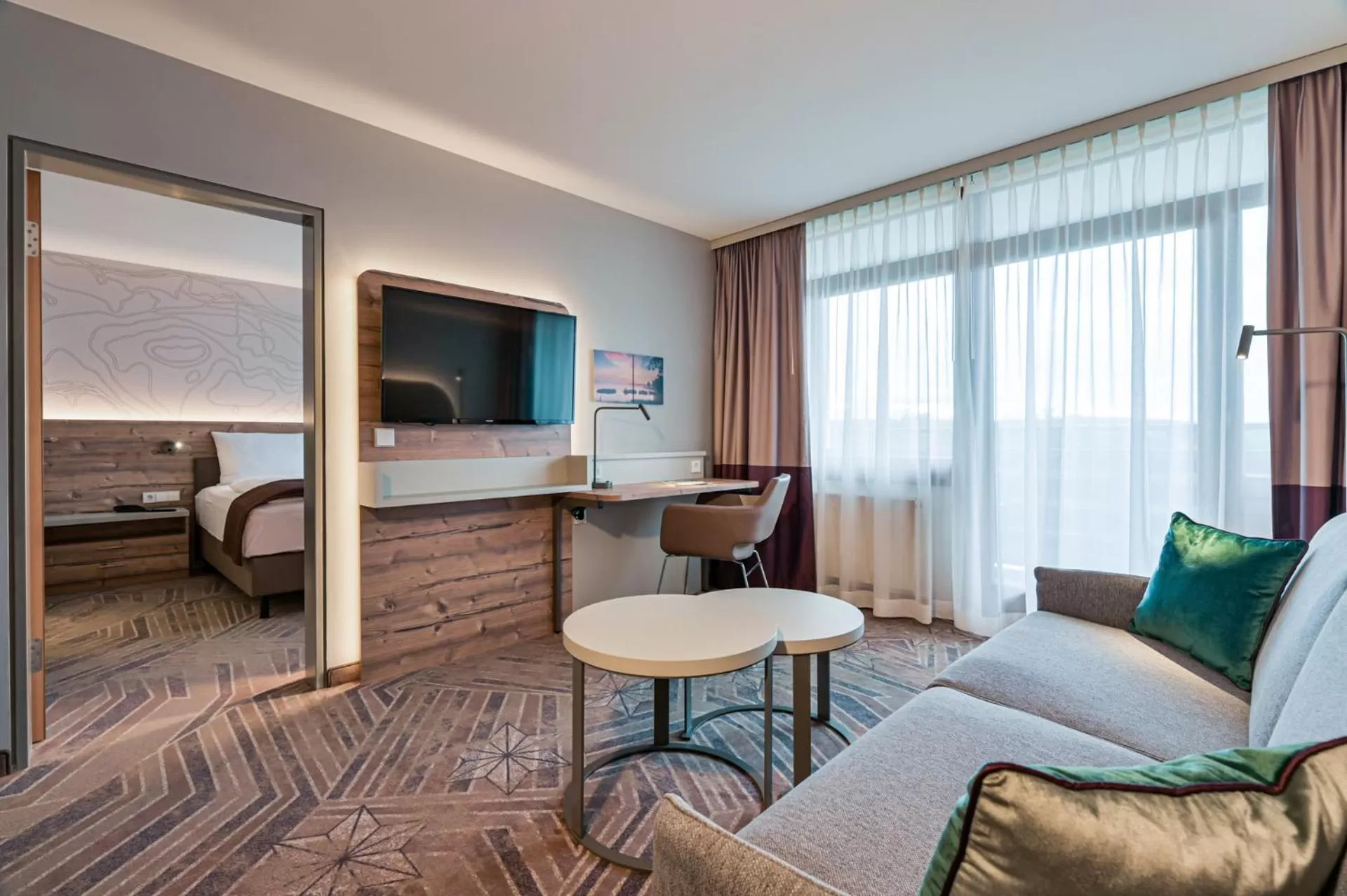 Balcony/Terrace, Seating Area in feelMOOR - Gesundresort Bad Wurzach