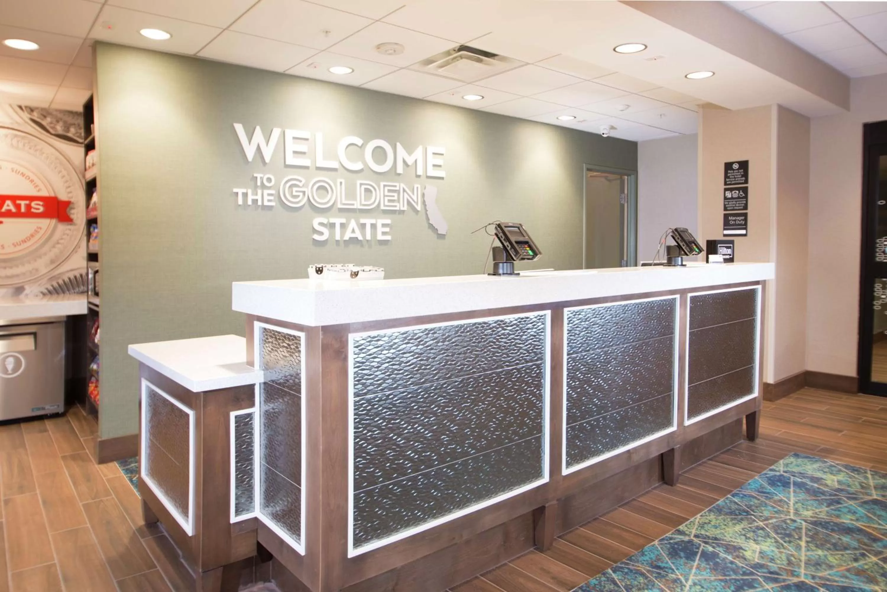 Lobby or reception in Hampton Inn Arvin Tejon Ranch, Ca