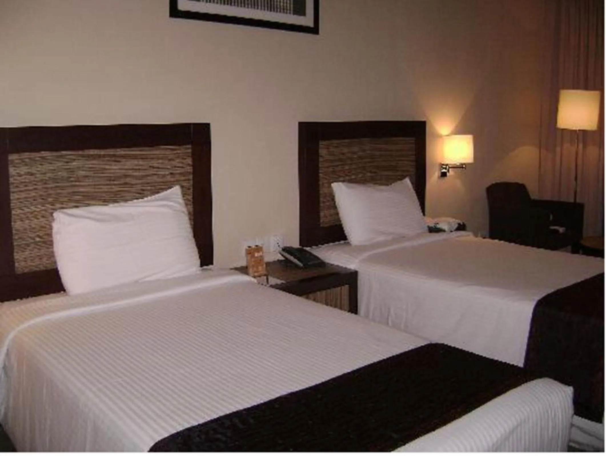 Bed in Hotel Felda Residence Kuala Terengganu