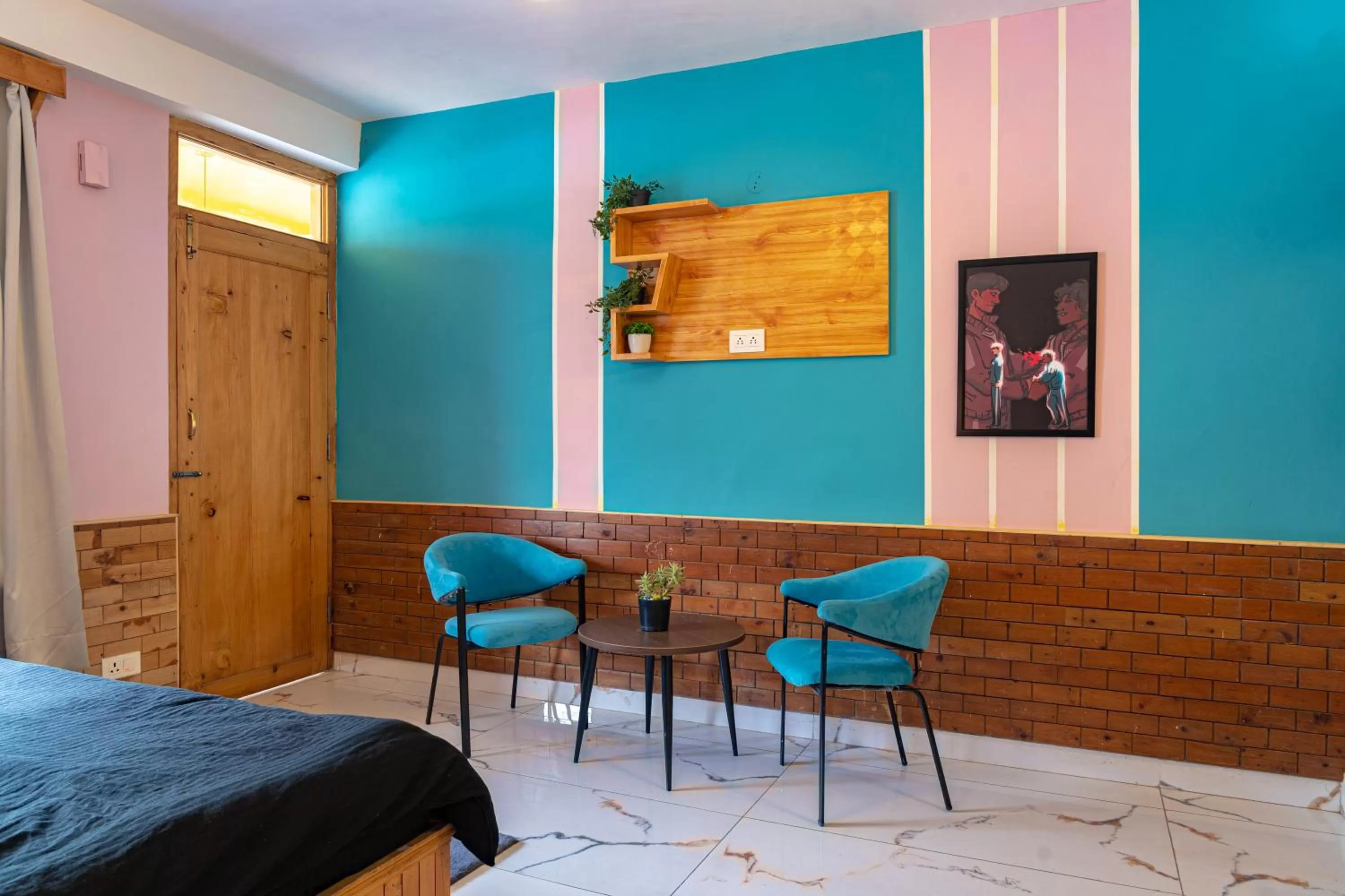 Bed in Whoopers Hostel Manali