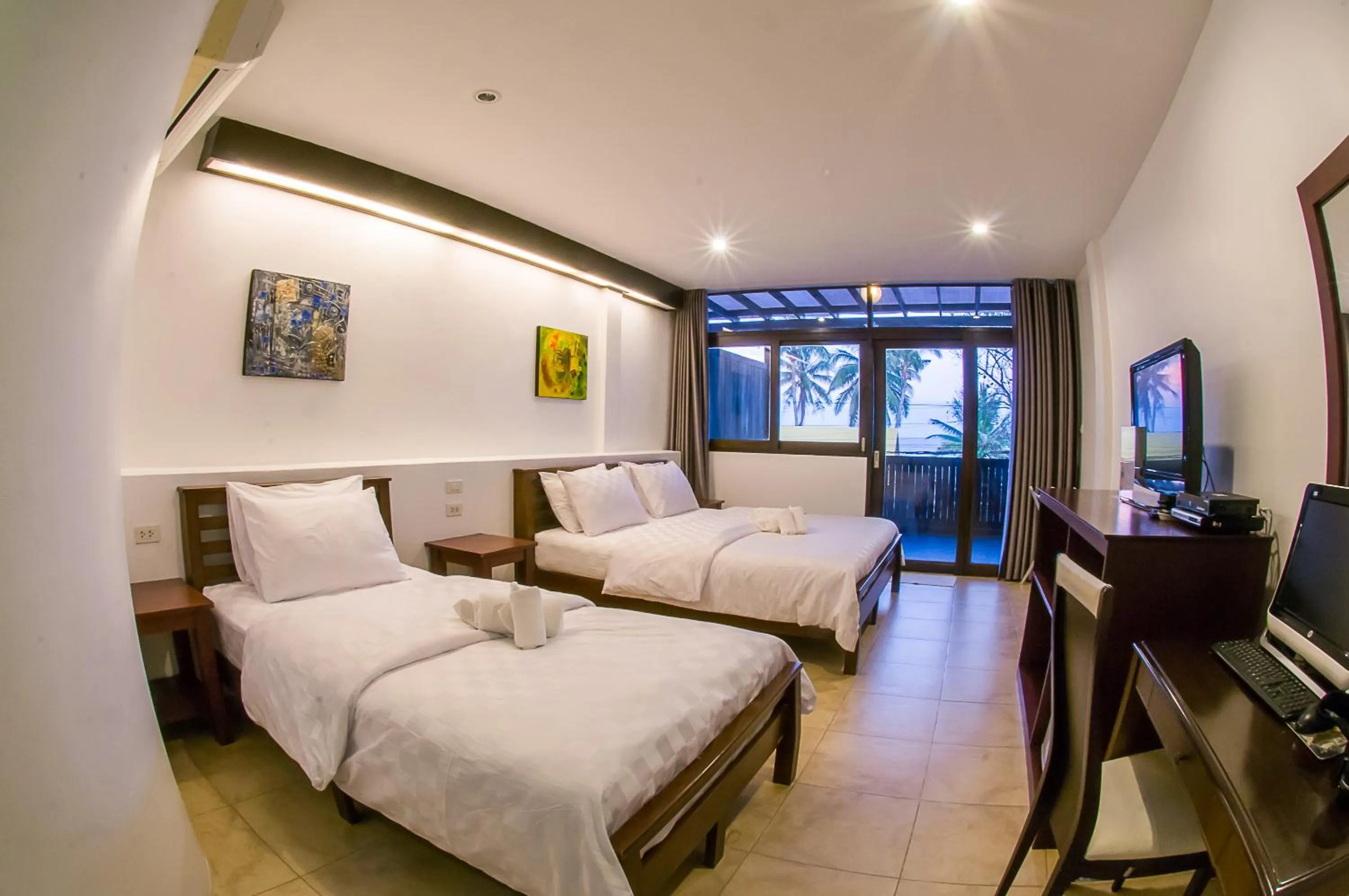 Bed in Baantalay Thungwualaen