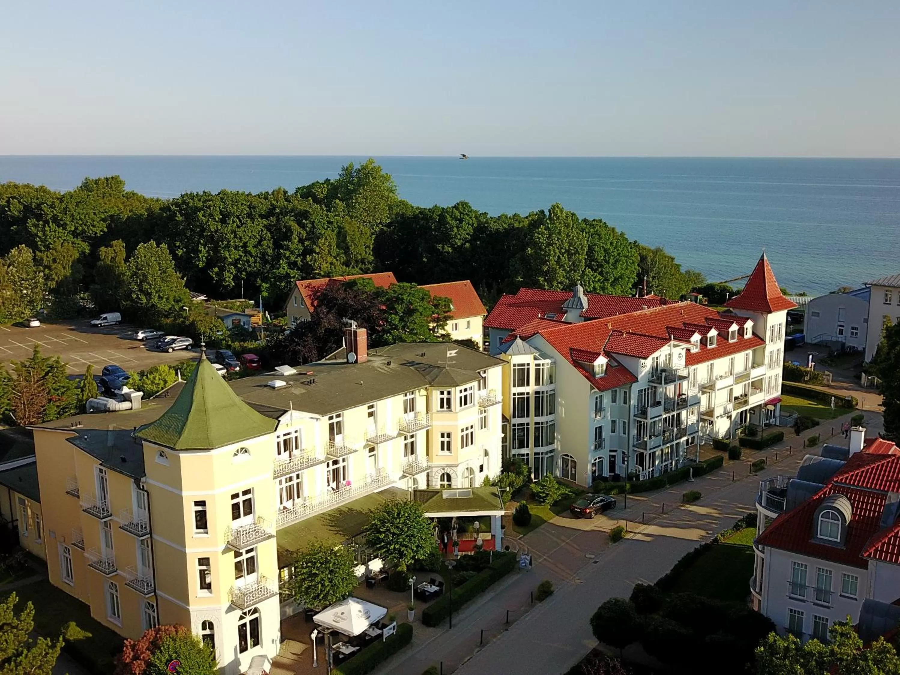 Bird's eye view in Hotel Residenz Waldkrone Kühlungsborn