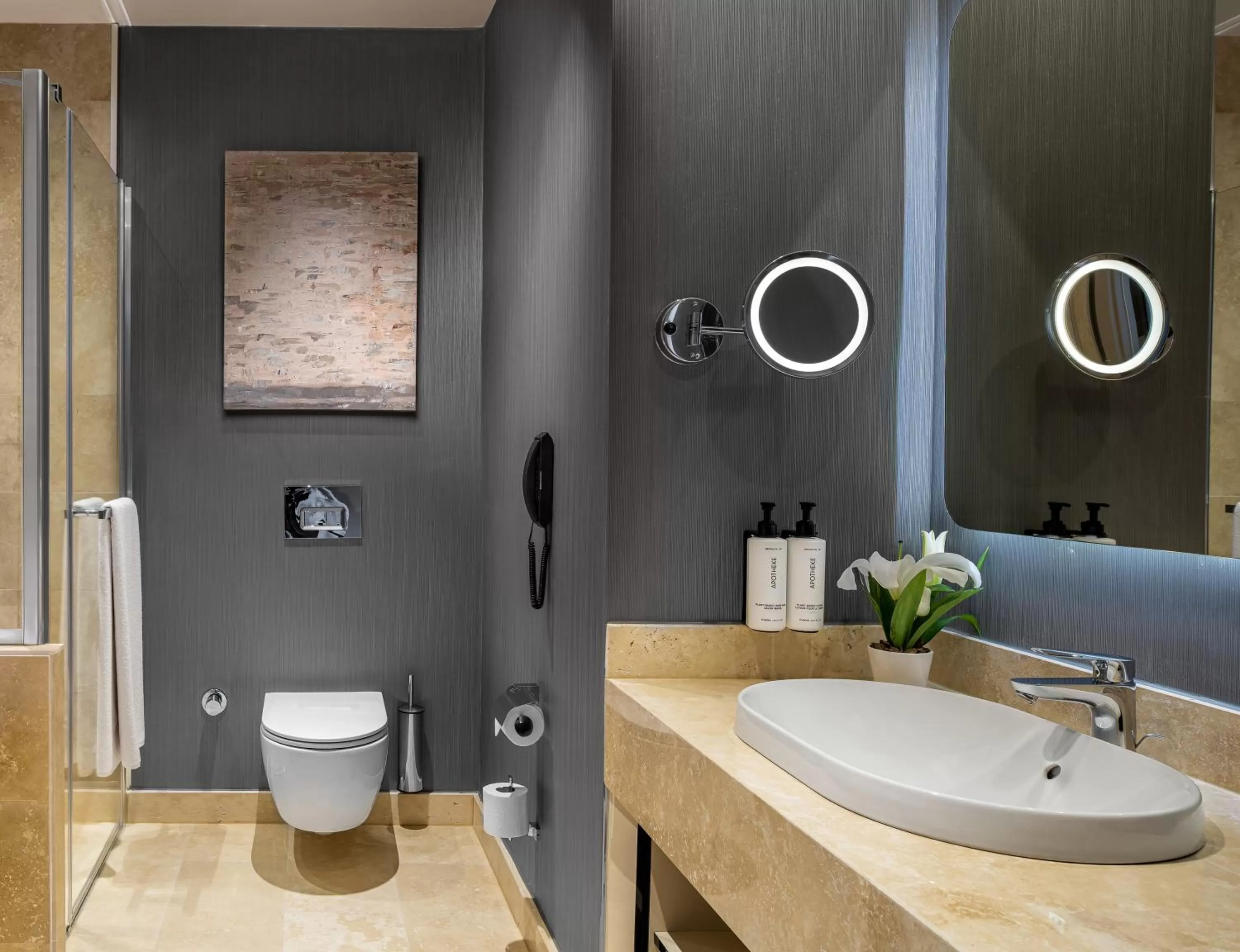 Bathroom in Crowne Plaza - Istanbul Tuzla Viaport Marina by IHG