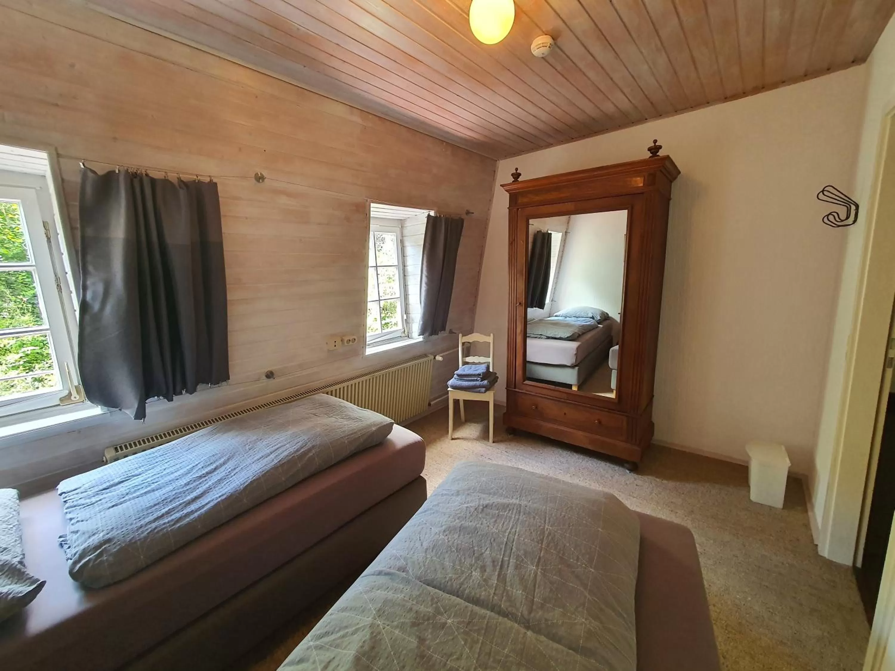 Bedroom, Bed in Haus Stehlings