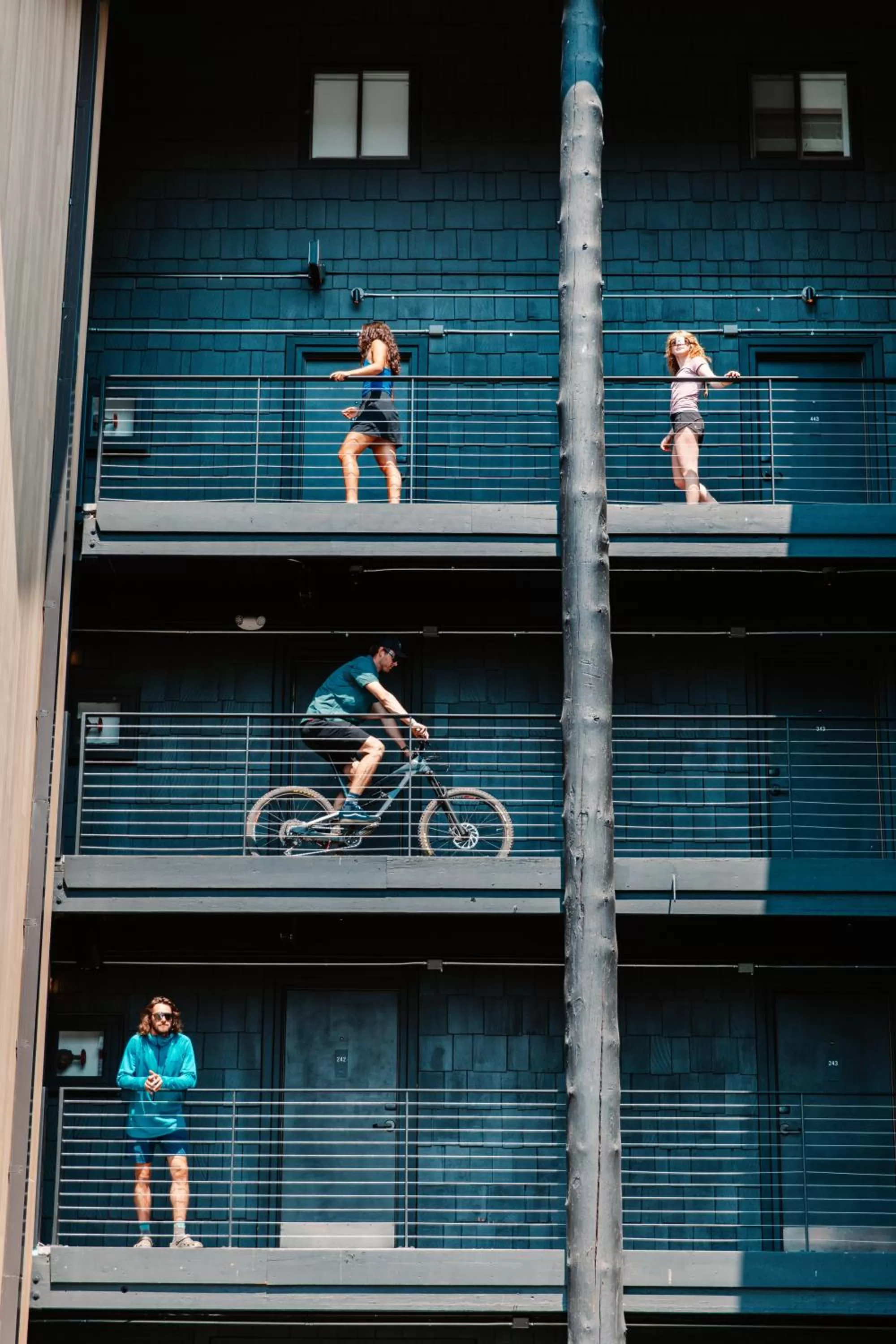 Facade/entrance in Continuum Hotel