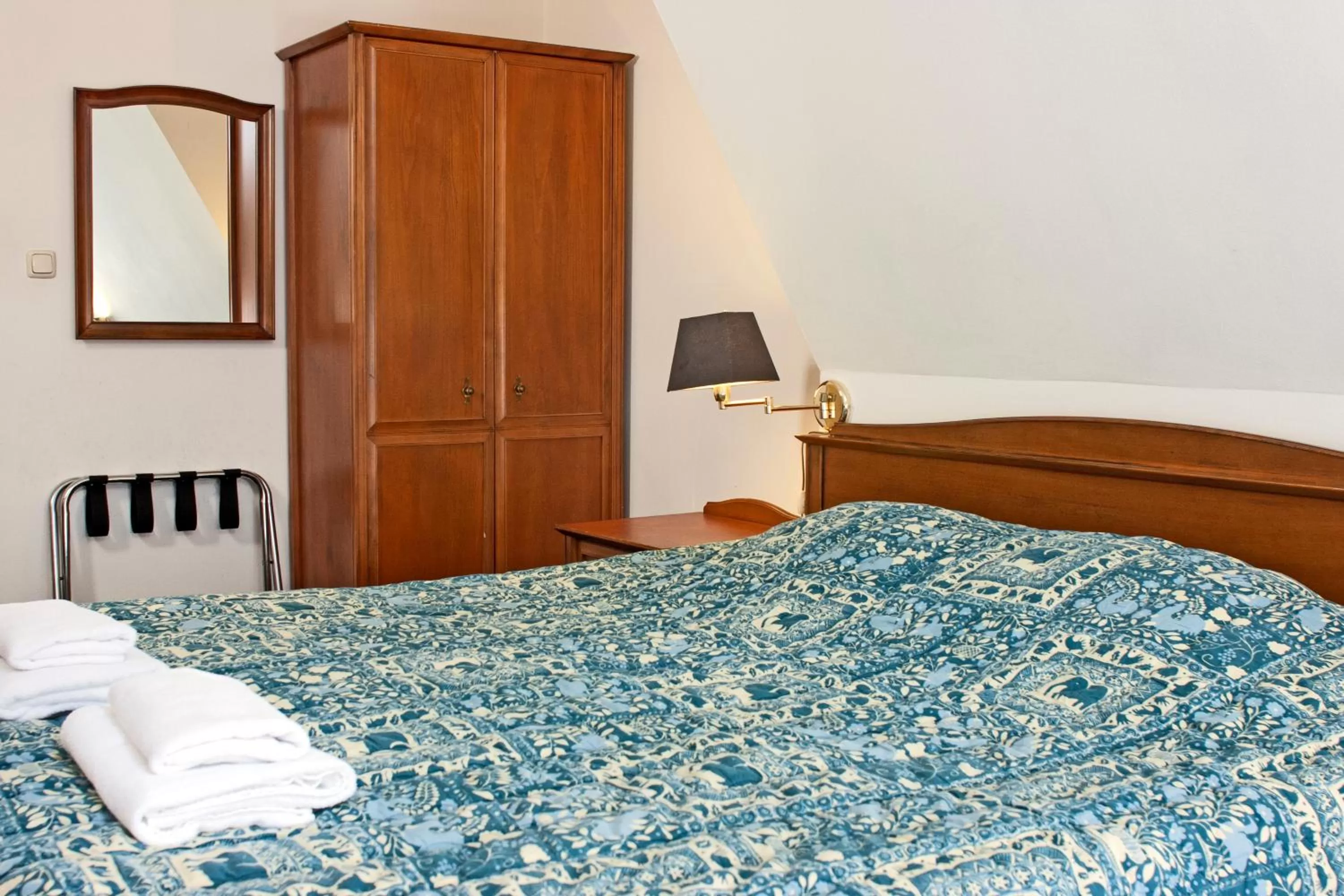 Bed in Hotel Prins Hendrik