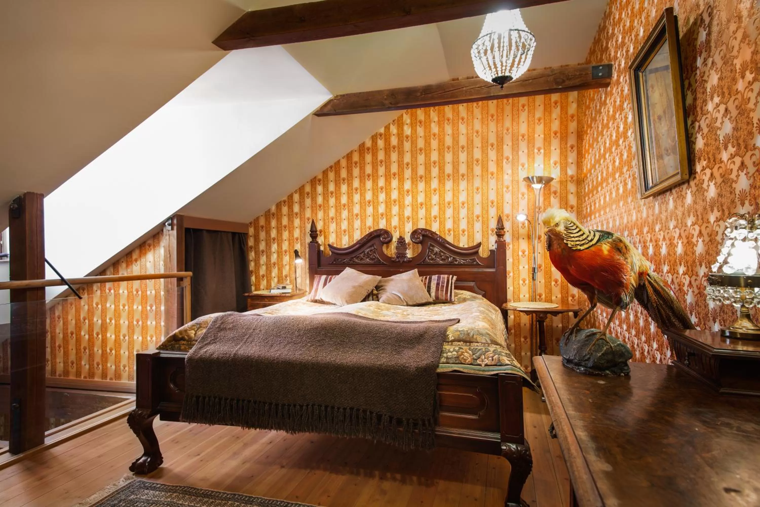 Bed in Börsen Apartment Suites